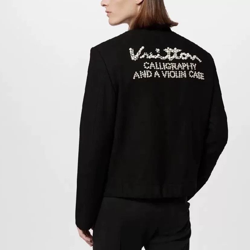 Louis Vuitton Louis Vuitton 2025 Pearl Logo Blazer Size US L / EU 52-54 / 3 - 6 Thumbnail