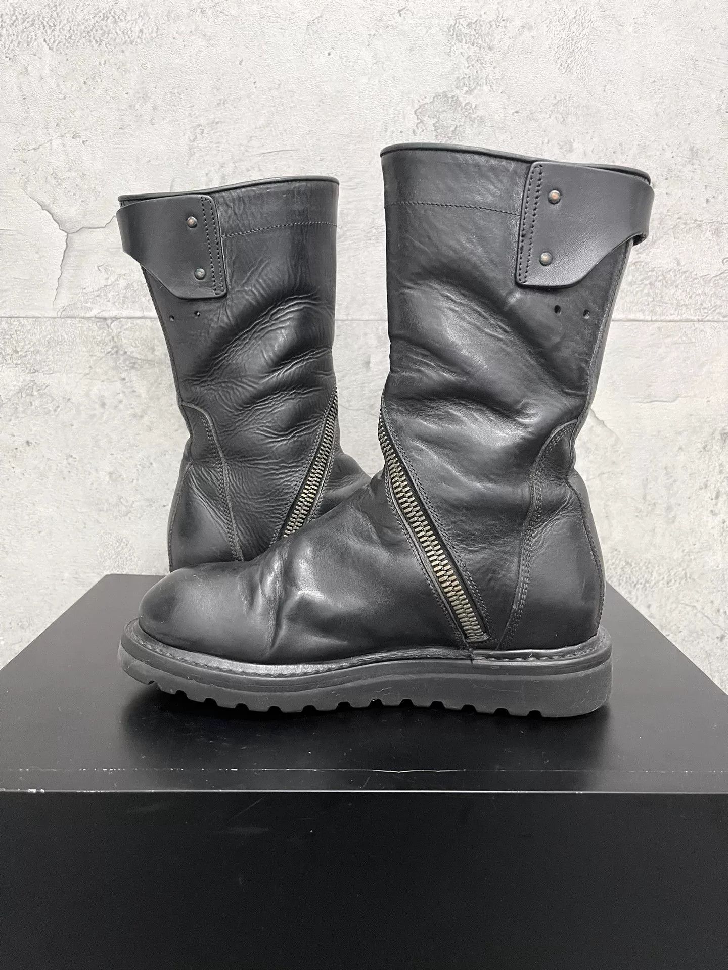 Rick Owens Rick Owens Spiral Zipper Creeper Boots Size US 5 / IT 35 - 5 Thumbnail