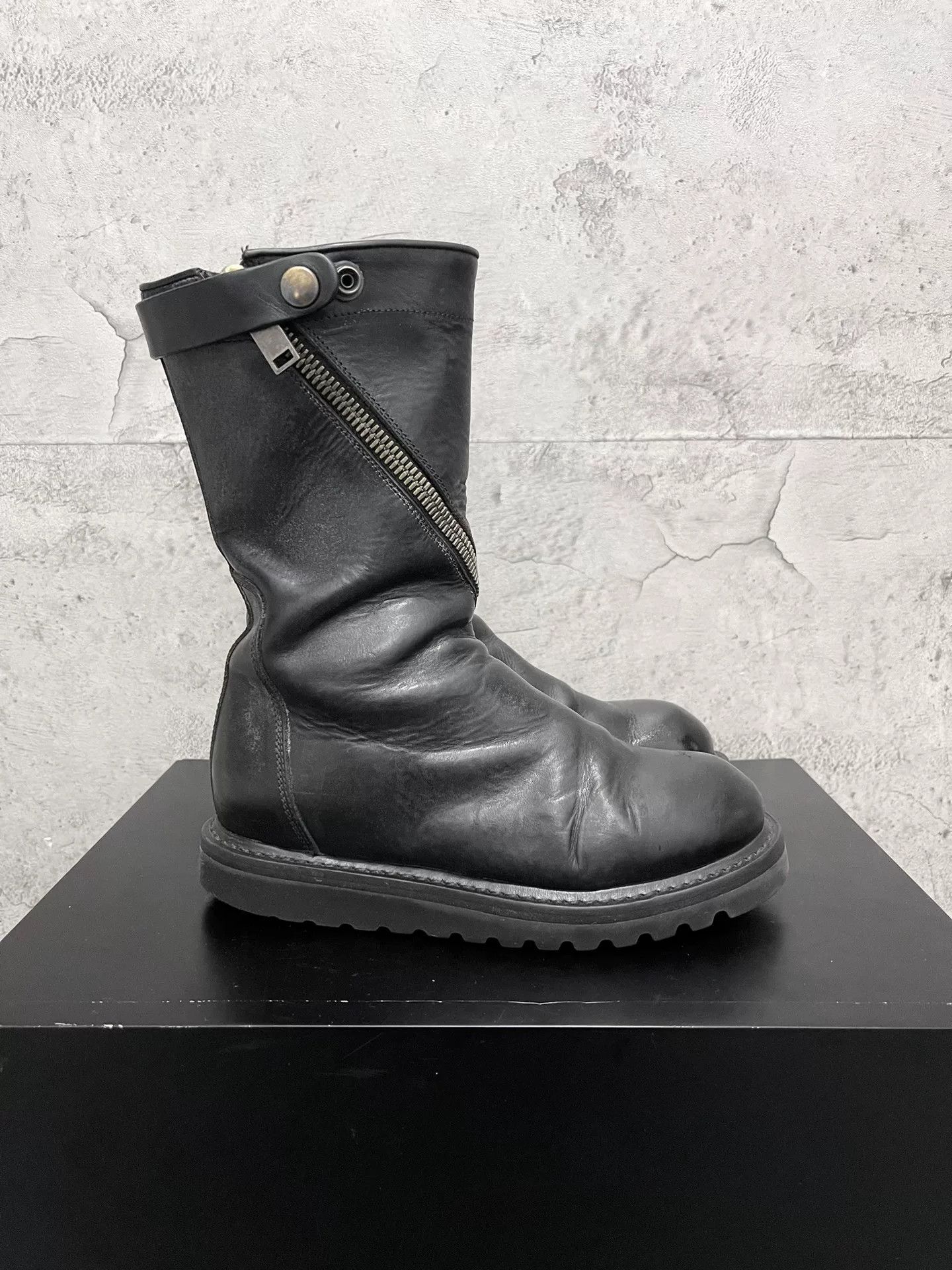 Rick Owens Rick Owens Spiral Zipper Creeper Boots Size US 5 / IT 35 - 4 Thumbnail