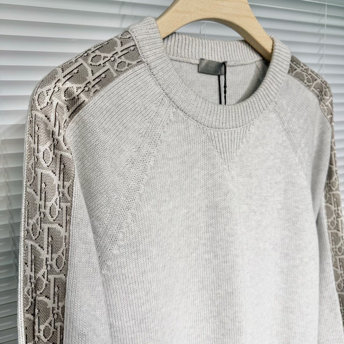Dior Dior Knit Sweater with Monogram Arm Size US S / EU 44-46 / 1 - 3 Thumbnail