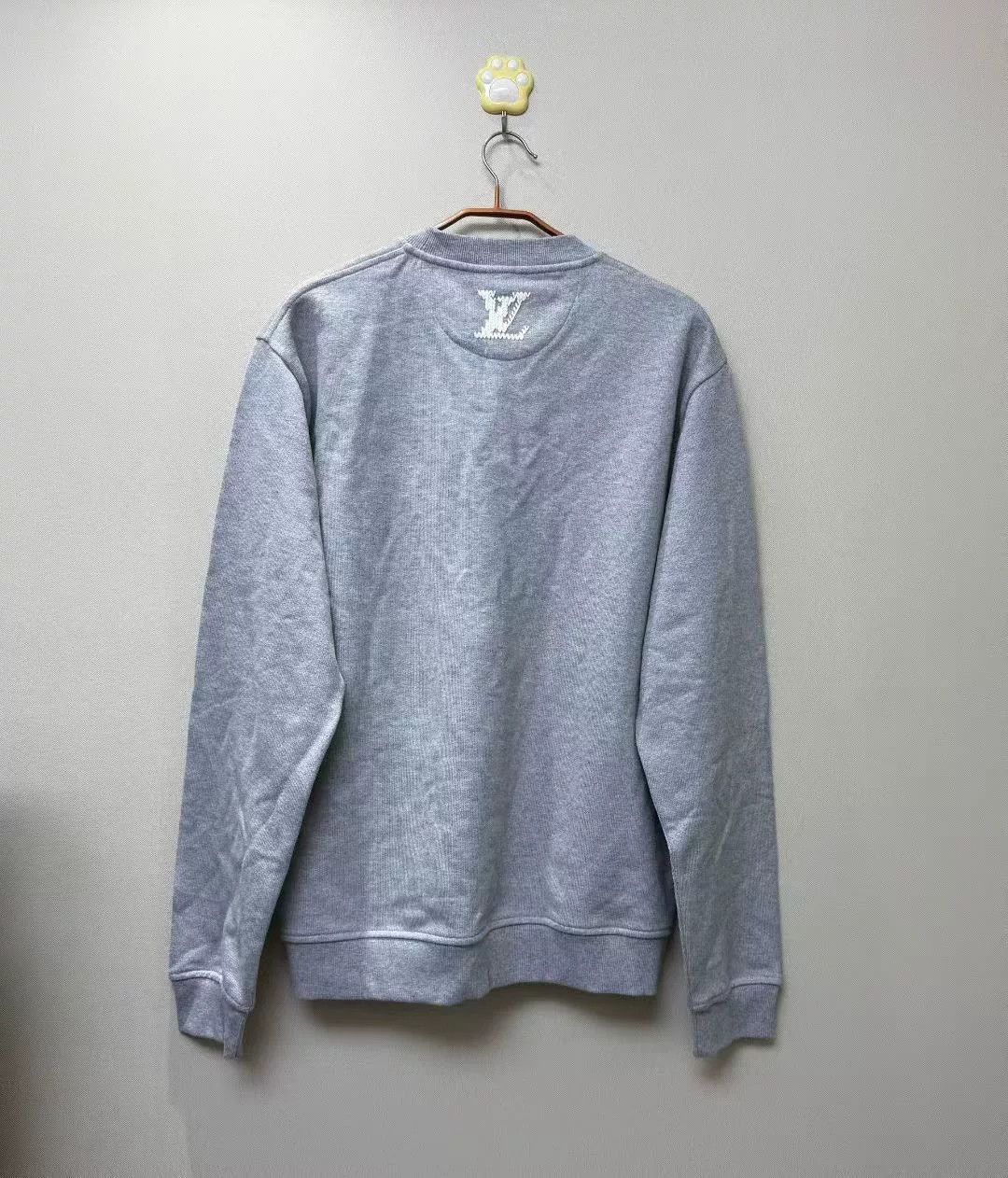Louis Vuitton Louis Vuitton 26SS Embroidered Letter Sweater Size US XXL / EU 58 / 5 - 5 Thumbnail