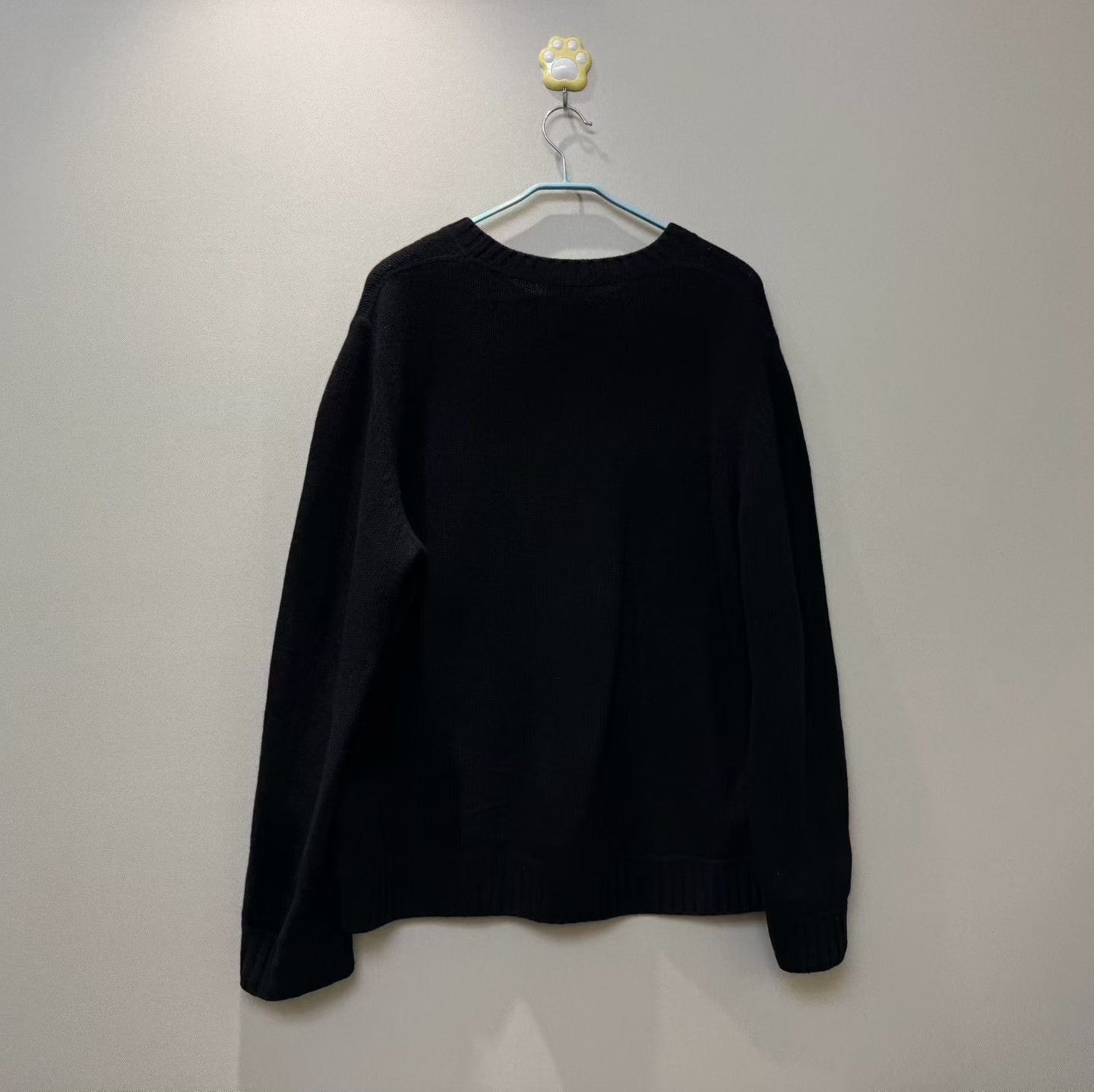 Prada PRADA New Black Logo Sweater Size US L / EU 52-54 / 3 - 5 Thumbnail