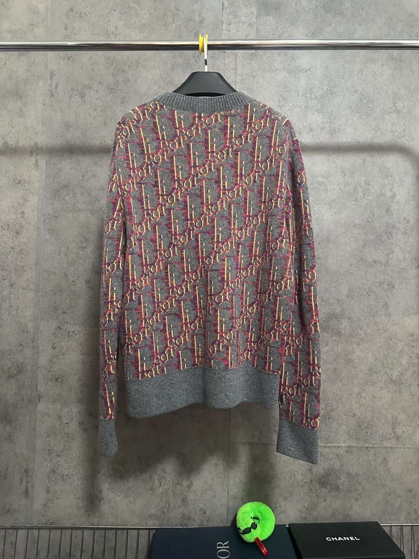 Dior Dior 25AW Oblique Logo Knit Sweater Size US M / EU 48-50 / 2 - 4 Thumbnail