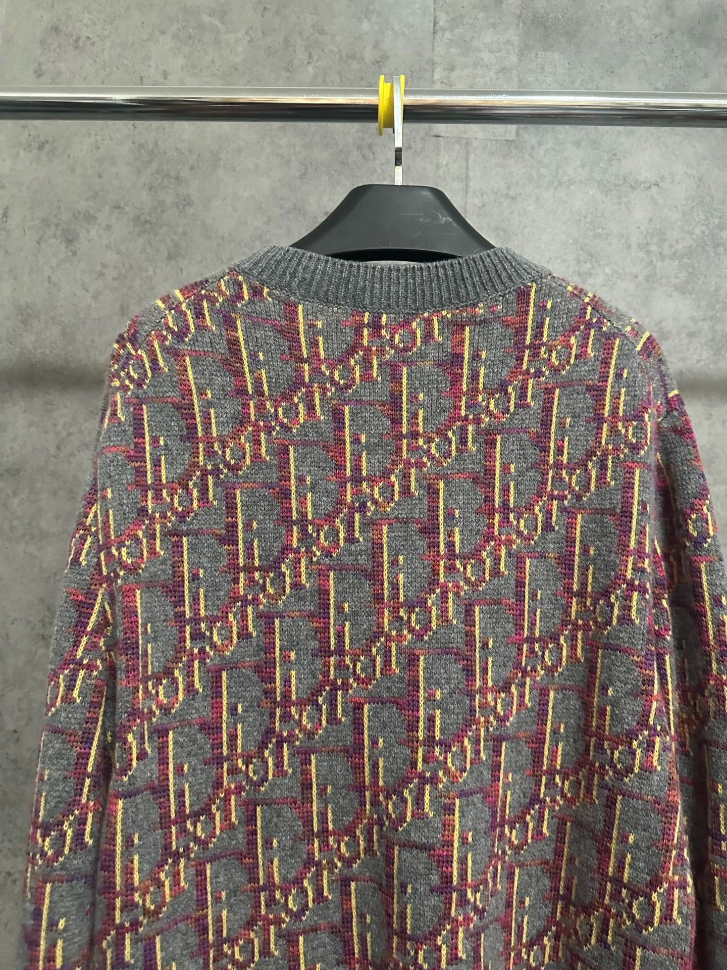 Dior Dior 25AW Oblique Logo Knit Sweater Size US M / EU 48-50 / 2 - 5 Thumbnail
