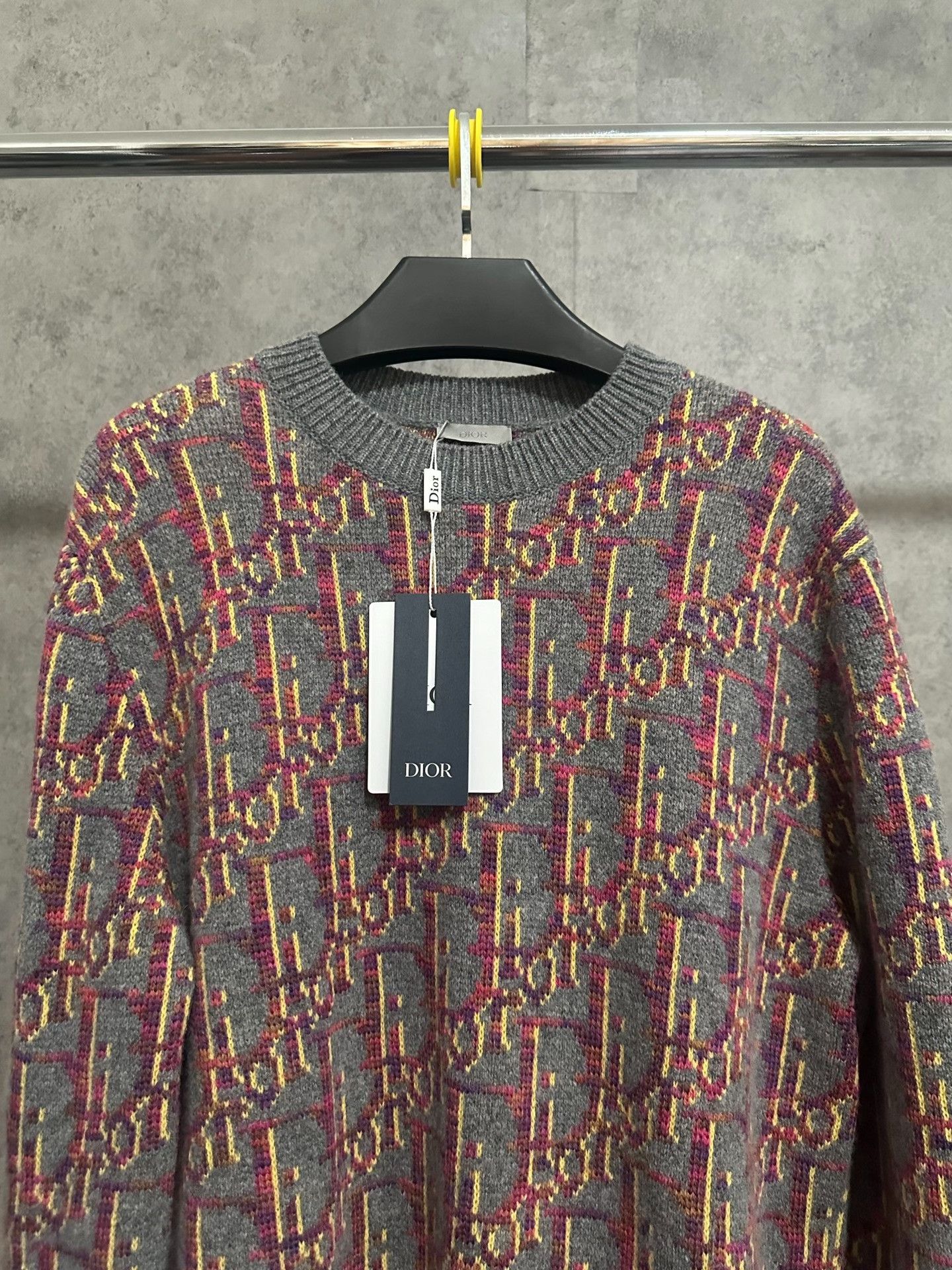 Dior Dior 25AW Oblique Logo Knit Sweater Size US M / EU 48-50 / 2 - 2 Thumbnail