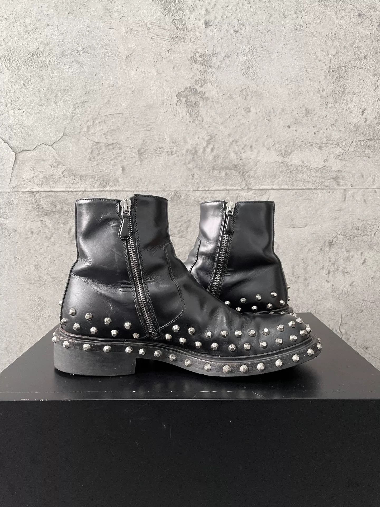 Prada Prada 19FW Rivet Derby Chelsea Boots Size US 8 / EU 41 - 5 Thumbnail