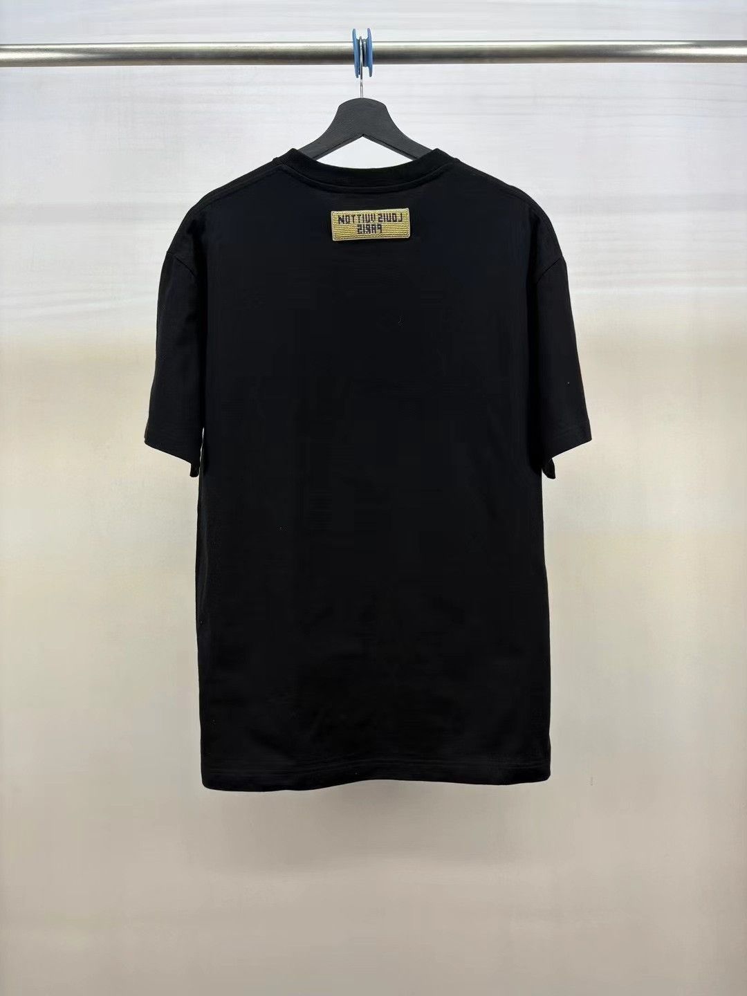 Louis Vuitton Louis Vuitton Black Beaded Short-Sleeve Top L Size US L / EU 52-54 / 3 - 2 Thumbnail