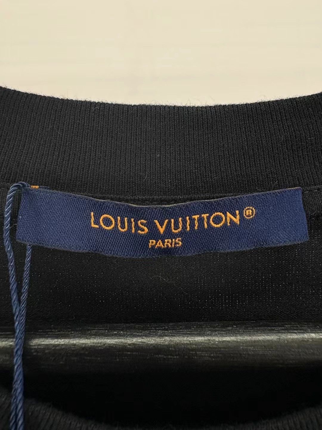 Louis Vuitton Louis Vuitton Black Beaded Short-Sleeve Top L Size US L / EU 52-54 / 3 - 6 Thumbnail