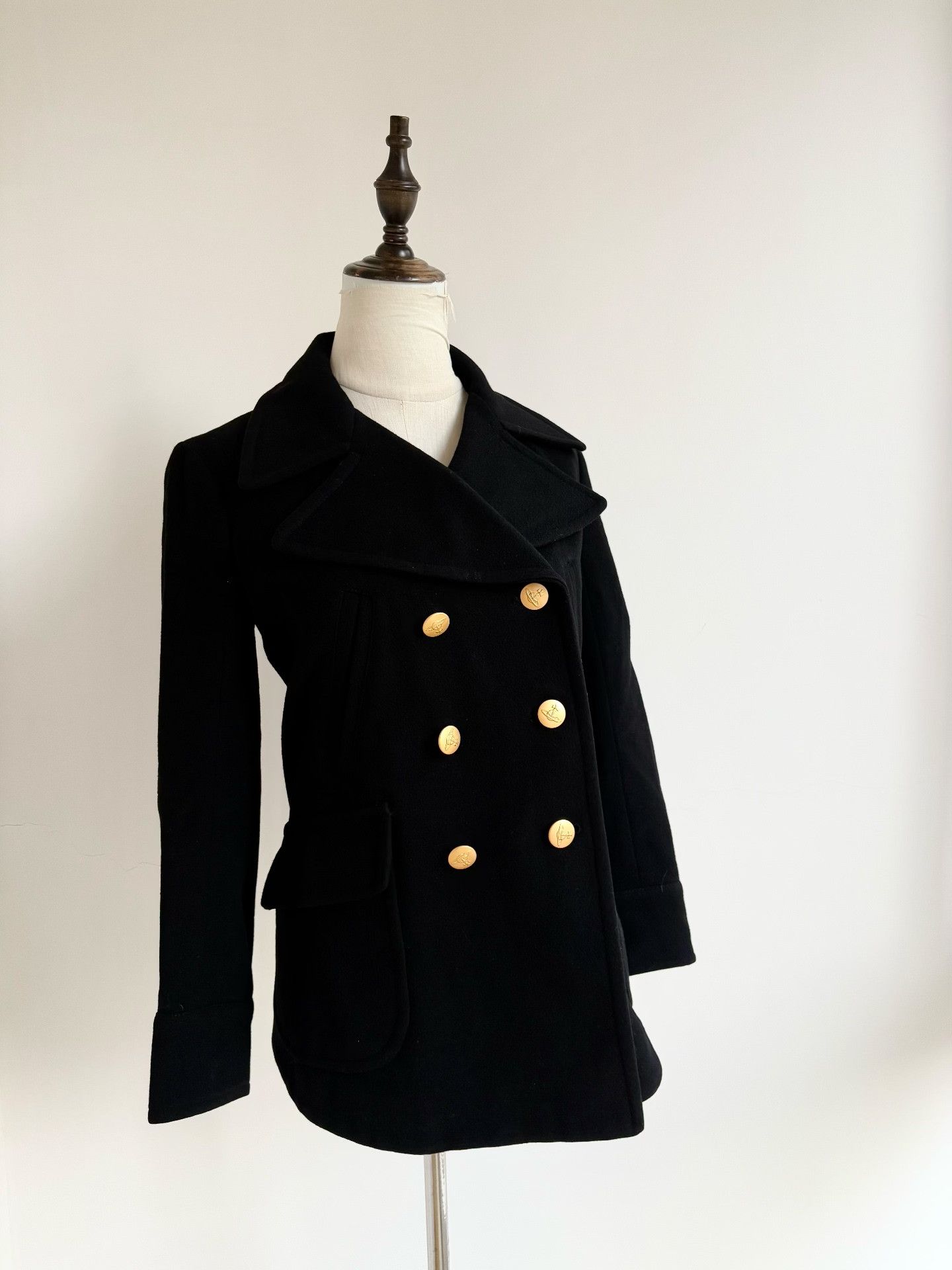Vivienne Westwood Vivienne Westwood Vintage Gold Button Coat Size S / US 4 / IT 40 - 3 Thumbnail