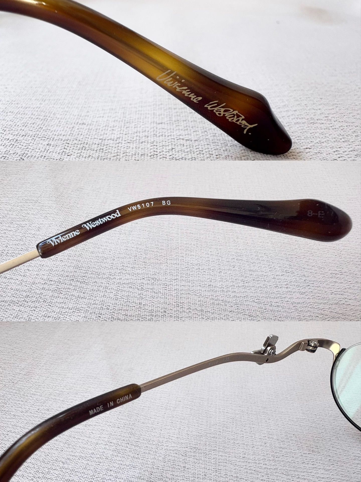 Vivienne Westwood Vivienne Westwood Vintage Saturn Half-Frame Glasses Size ONE SIZE - 4 Thumbnail