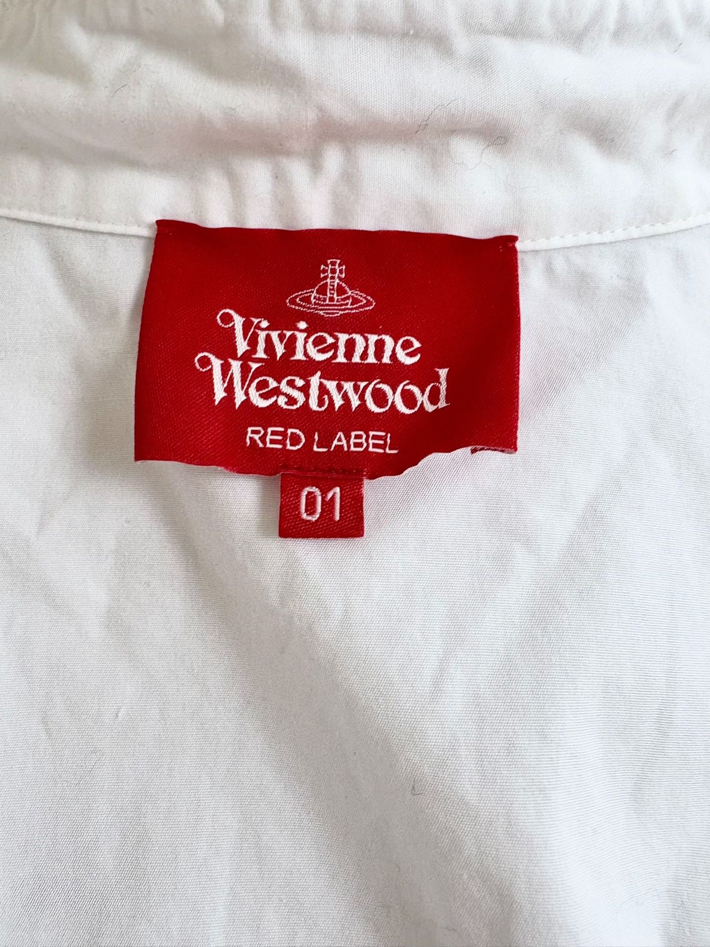 Vivienne Westwood Vivienne Westwood Vintage White Ruffled Shirt Size S / US 4 / IT 40 - 7 Thumbnail