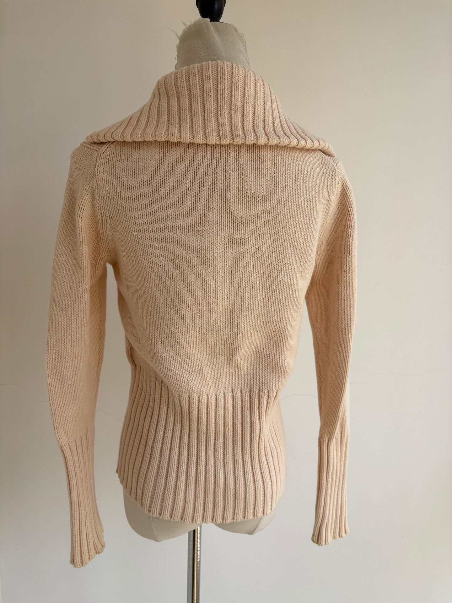 Vivienne Westwood Vivienne Westwood White Knit Cardigan Size M / US 6-8 / IT 42-44 - 6 Thumbnail