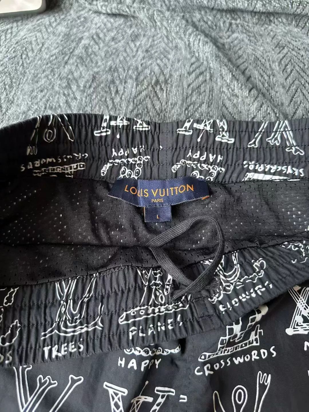 Louis Vuitton Louis Vuitton LV Gesture Print Shorts Size US 34 / EU 50 - 4 Thumbnail