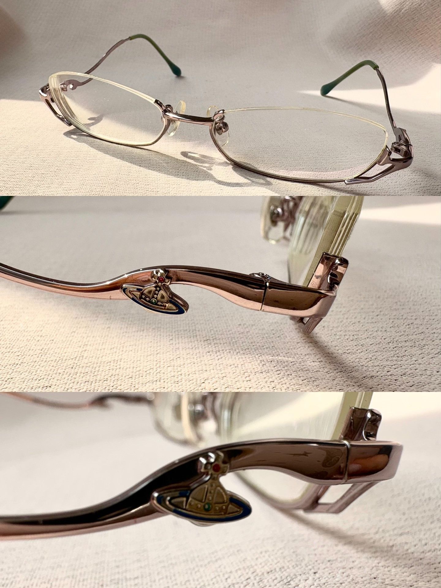 Vivienne Westwood Vivienne Westwood Saturn Glasses Frame Size ONE SIZE - 2 Thumbnail