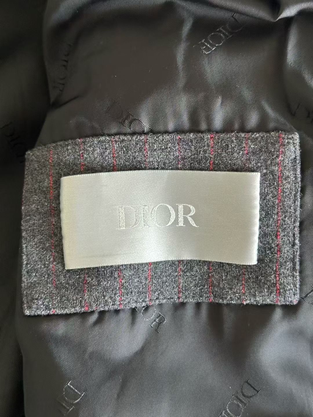 Dior Dior Wool Slogan Baseball Jacket Size US M / EU 48-50 / 2 - 4 Thumbnail