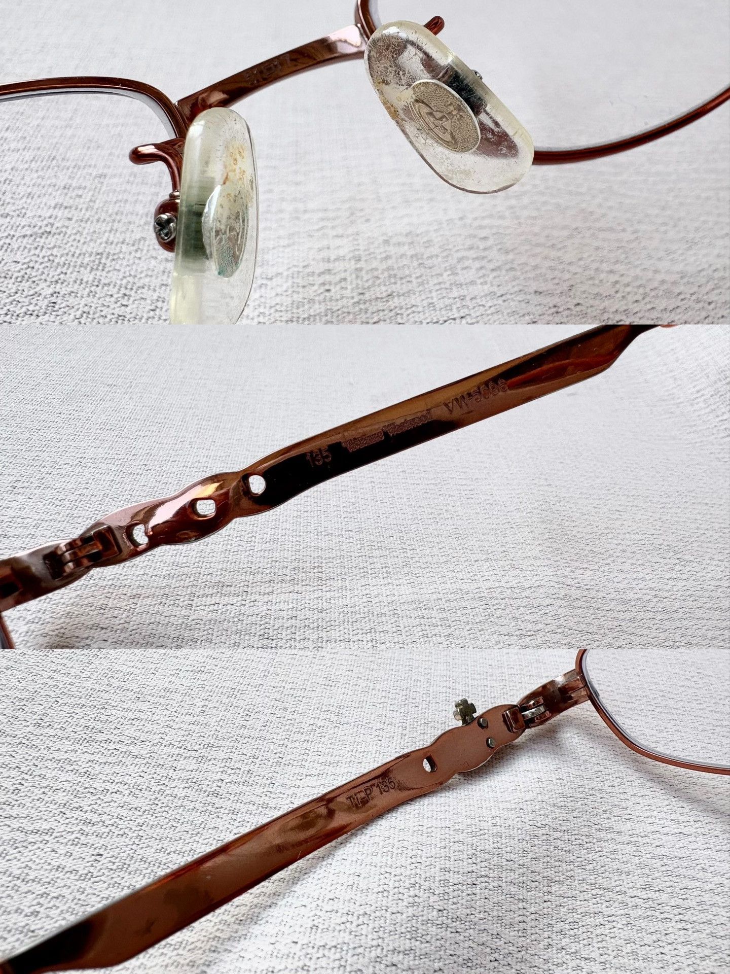 Vivienne Westwood Vivienne Westwood Vintage Saturn Orange Glasses Size ONE SIZE - 7 Thumbnail