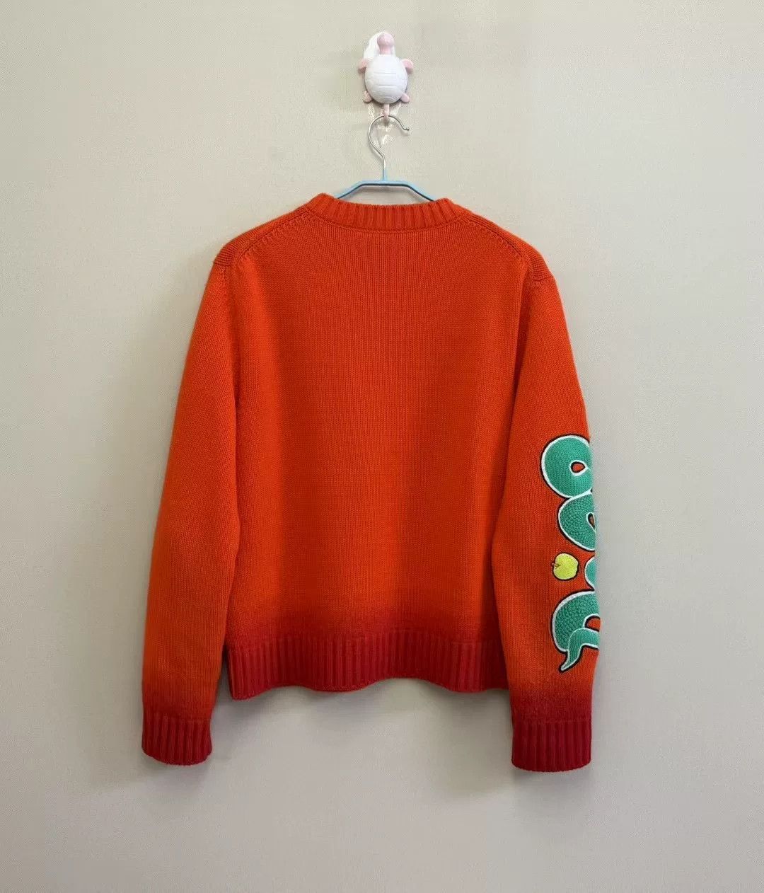 Dior DIOR Year of Snake Limited Orange Gradient Sweater Size US M / EU 48-50 / 2 - 4 Thumbnail