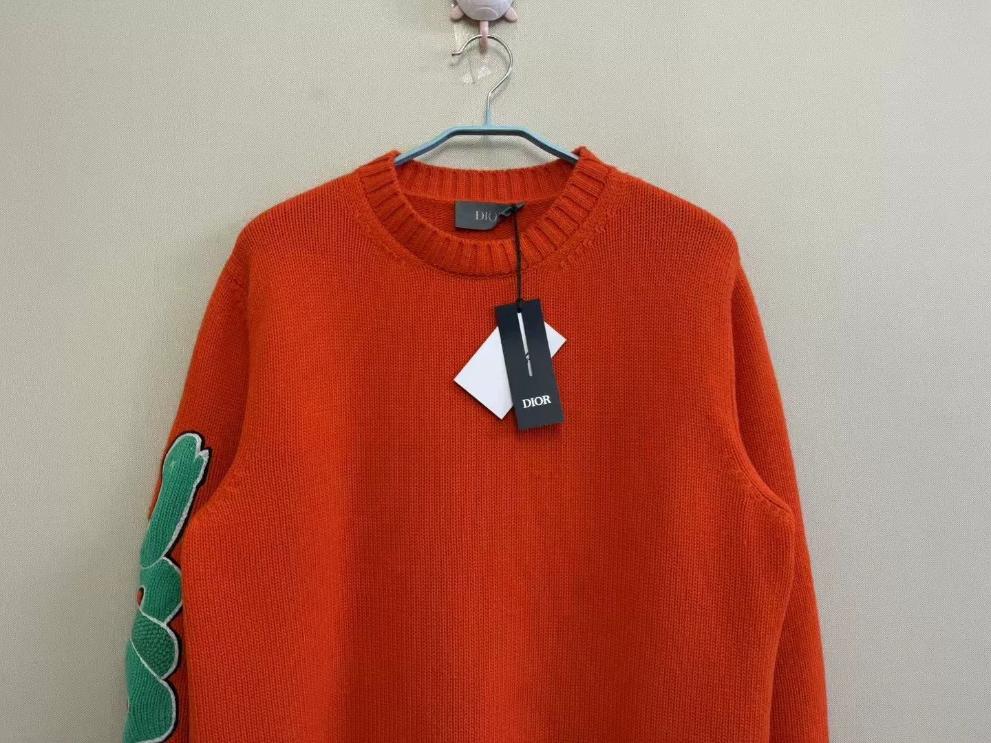 Dior DIOR Year of Snake Limited Orange Gradient Sweater Size US M / EU 48-50 / 2 - 2 Thumbnail