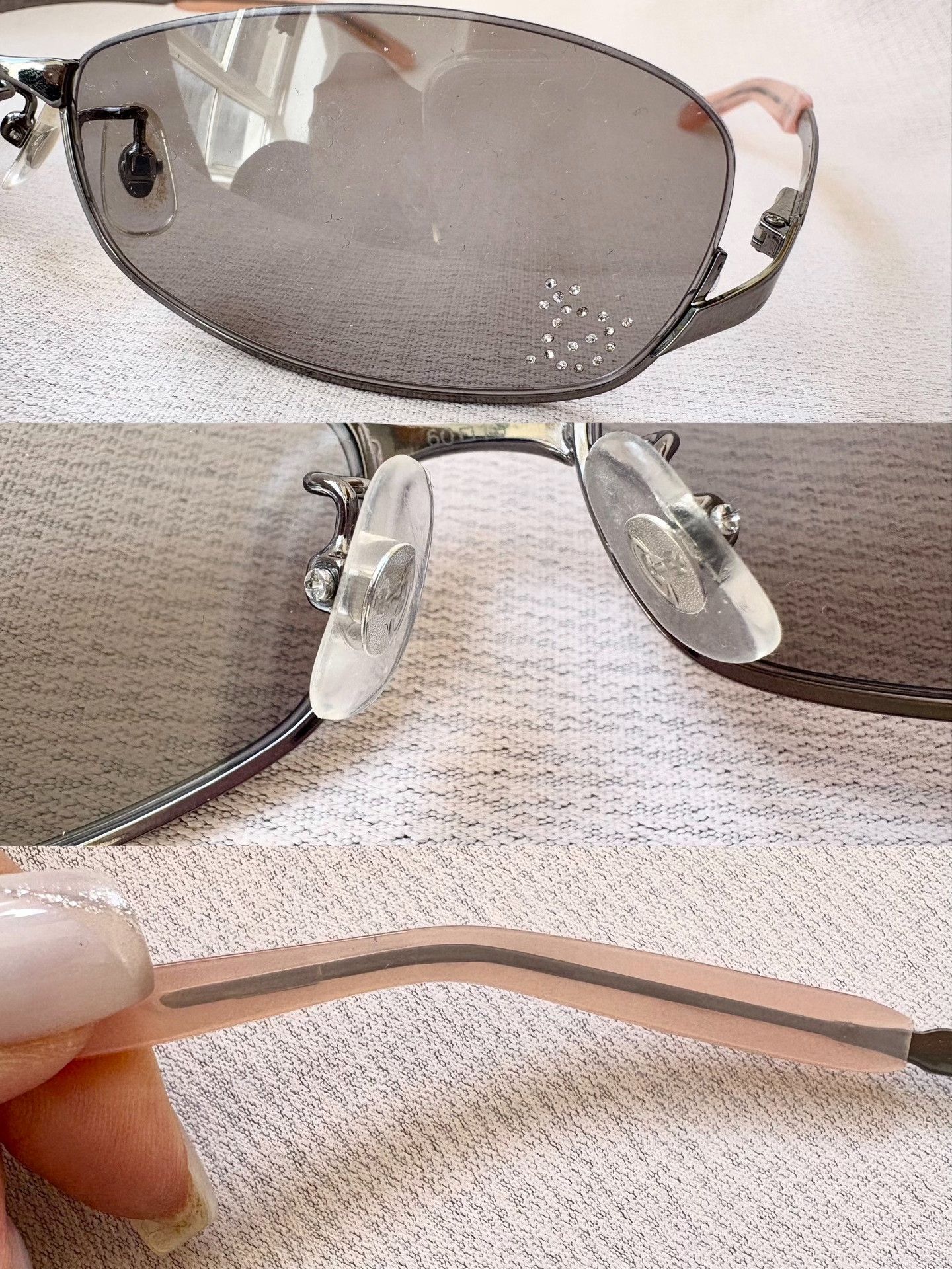 Vivienne Westwood Vivienne Westwood Vintage Saturn Rhinestone Sunglasses Size ONE SIZE - 4 Thumbnail
