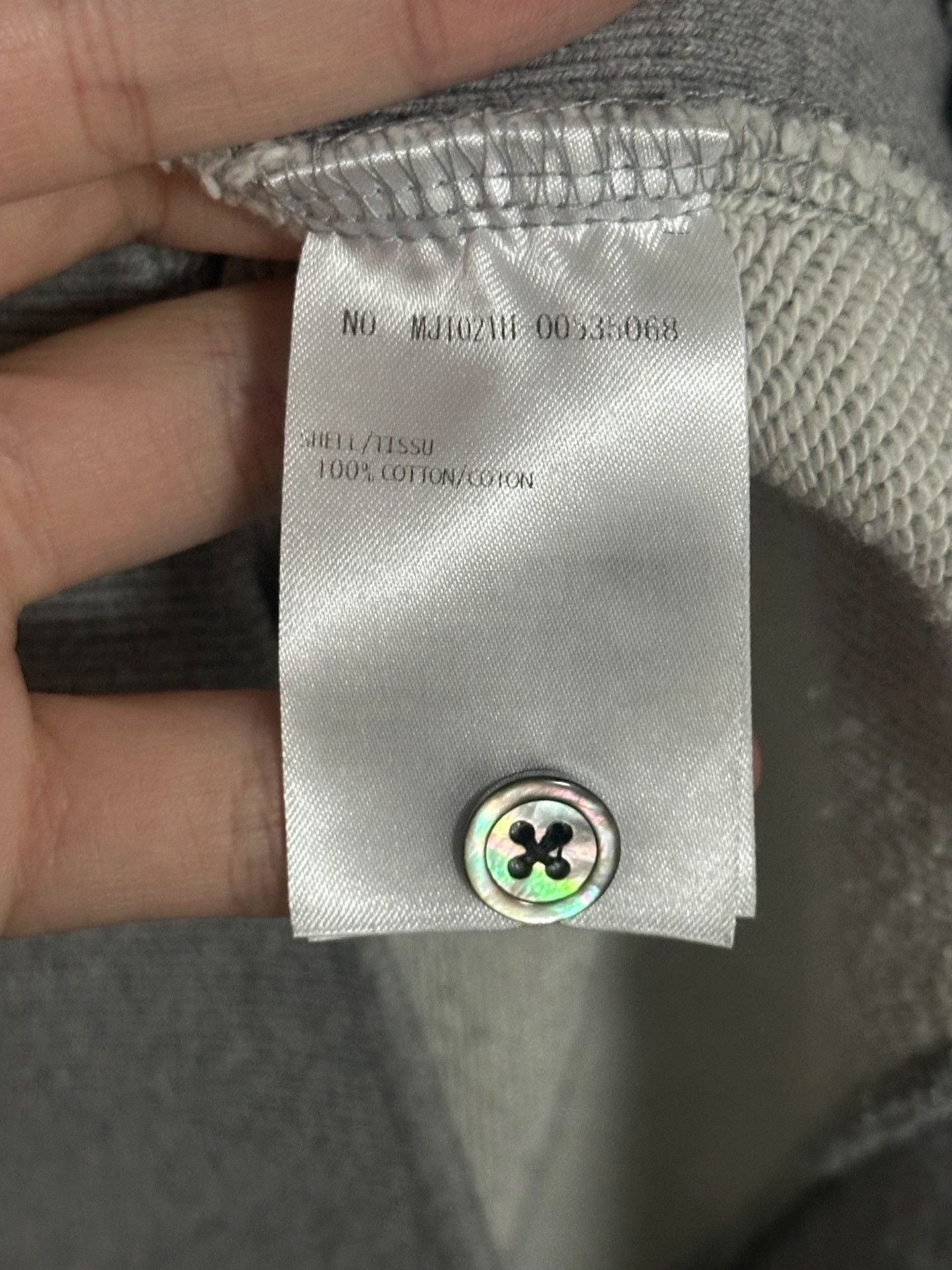 Thom Browne Thom Browne Classic Gray Four-Stripe Crewneck Size US M / EU 48-50 / 2 - 8 Thumbnail