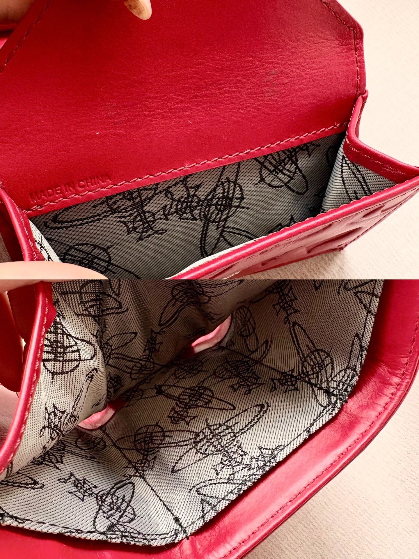 Vivienne Westwood Vivienne Westwood Vintage Red Saturn Wallet Size ONE SIZE - 8 Thumbnail