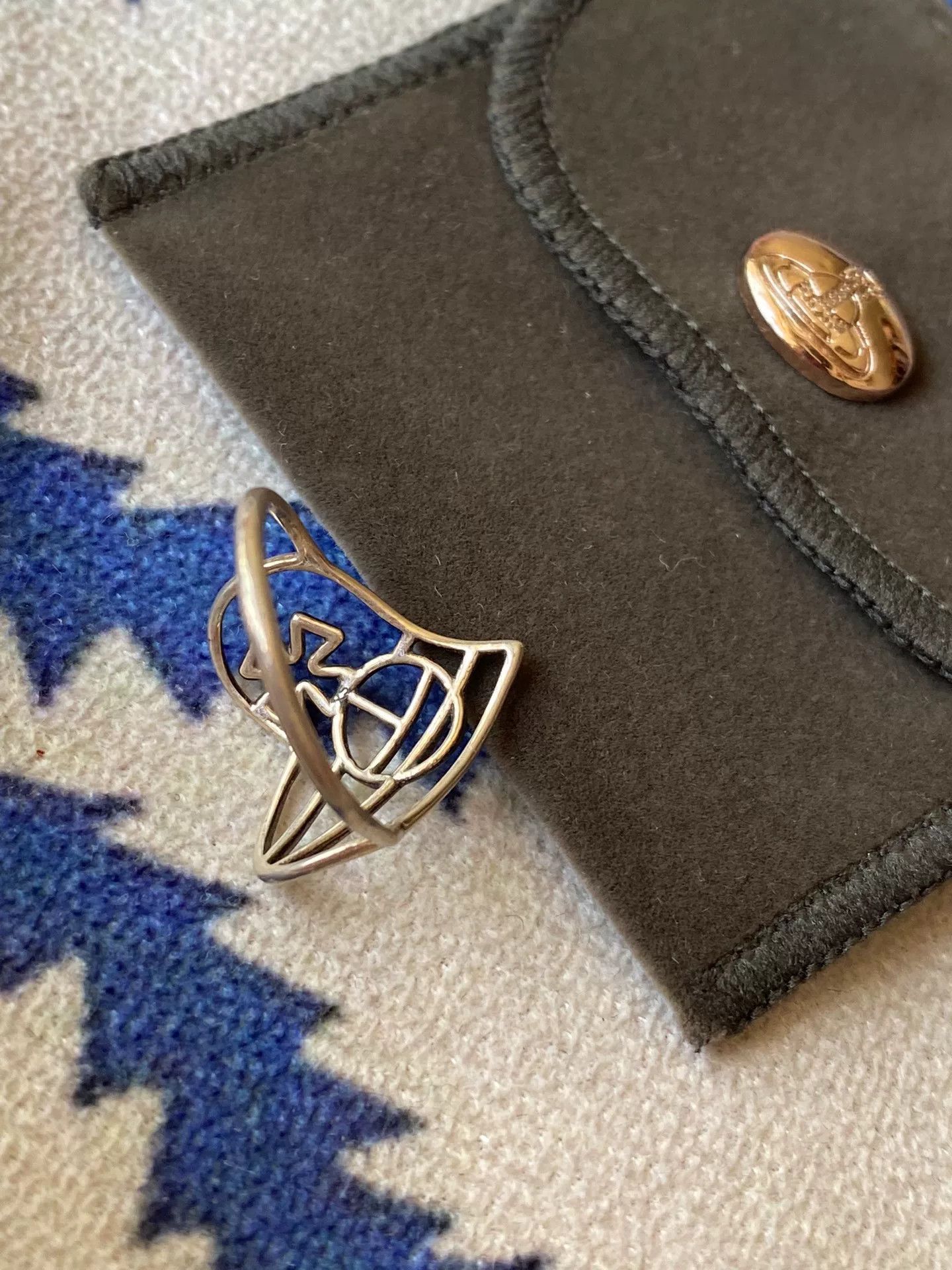 Vivienne Westwood Vivienne Westwood Heart Saturn Ring Size ONE SIZE - 3 Thumbnail