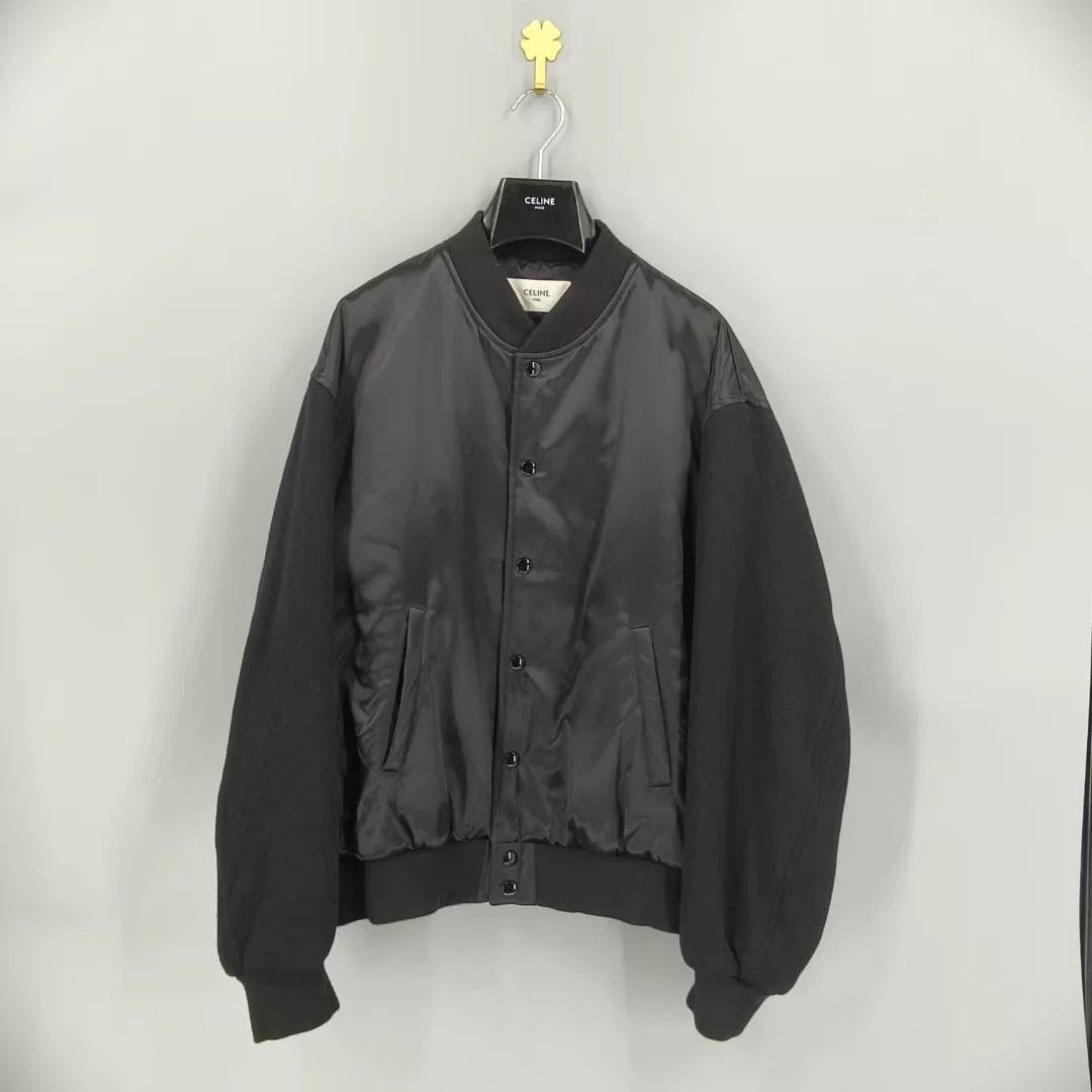 Celine CELINE Boy Doll Satin Letter Patch Jacket Size US M / EU 48-50 / 2 - 2 Thumbnail