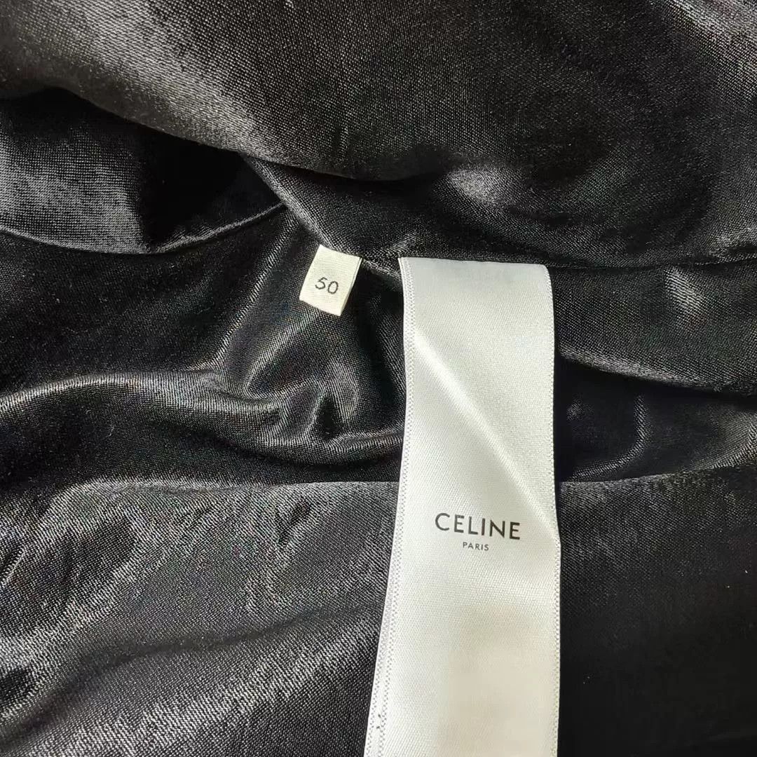 Celine CELINE Boy Doll Satin Letter Patch Jacket Size US M / EU 48-50 / 2 - 4 Thumbnail
