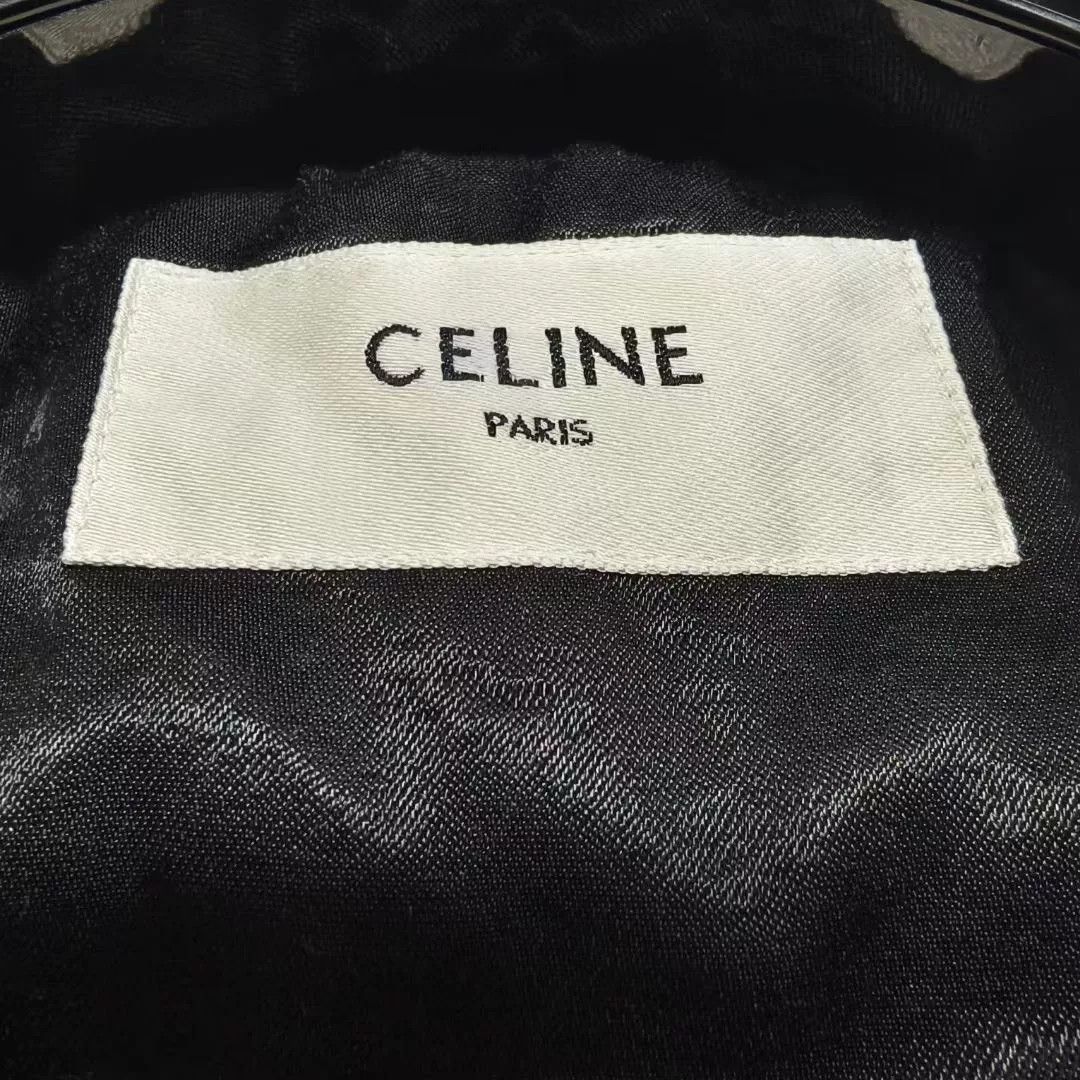 Celine CELINE Boy Doll Satin Letter Patch Jacket Size US M / EU 48-50 / 2 - 3 Thumbnail