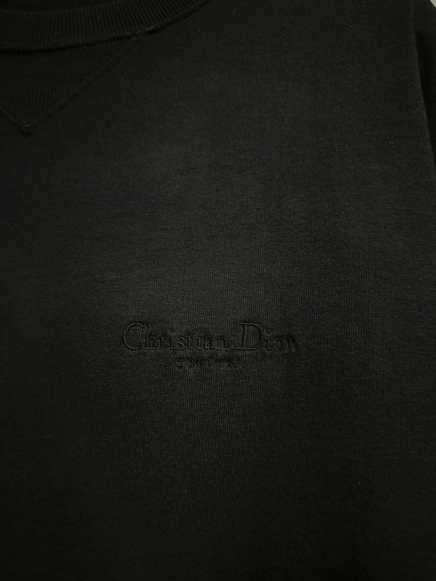 Dior Dior Embroidered Logo Short Sleeve T-Shirt Size US S / EU 44-46 / 1 - 2 Thumbnail