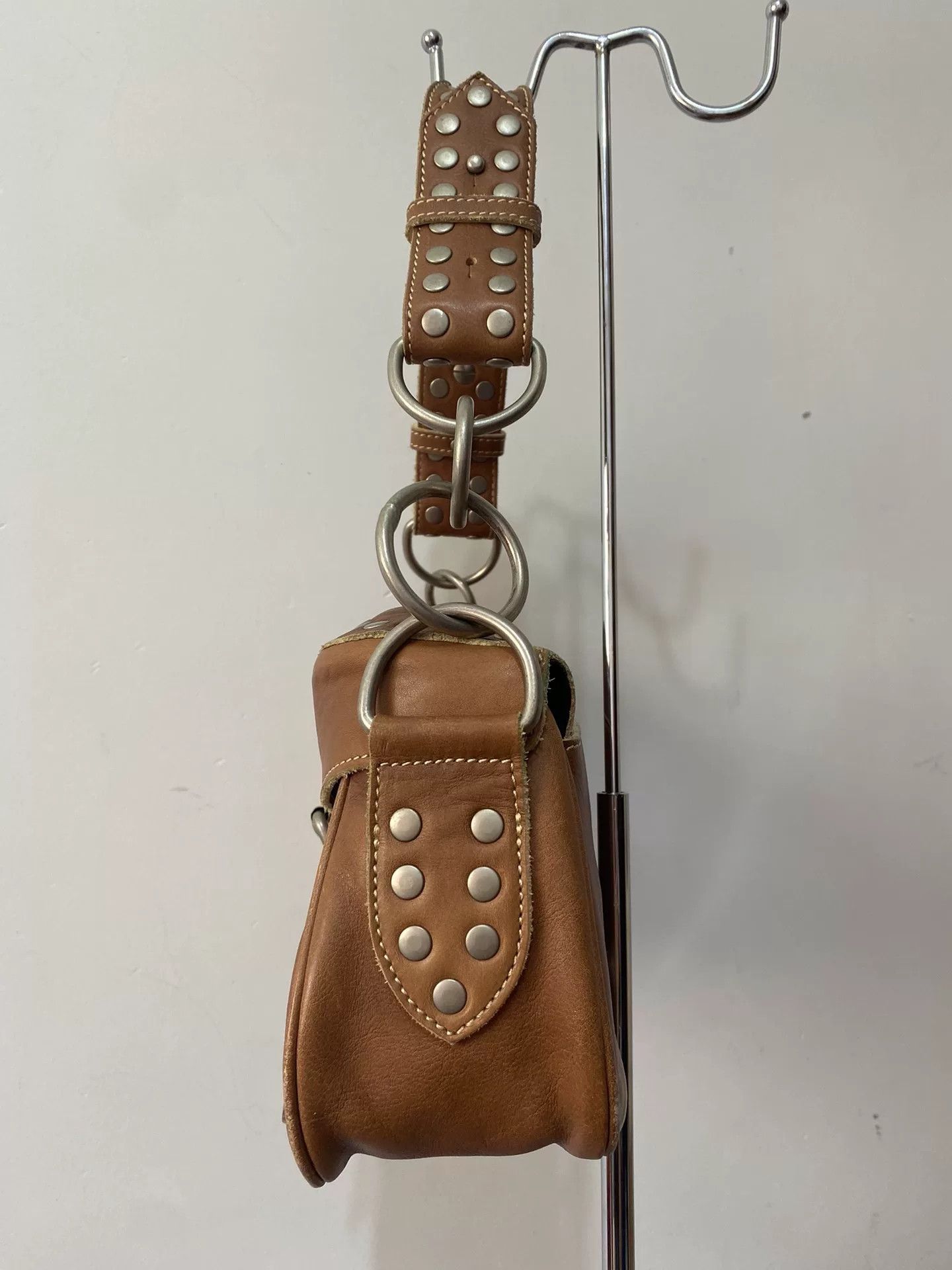 Vivienne Westwood Vivienne Westwood Saturn Leather Shoulder Bag Size ONE SIZE - 5 Thumbnail
