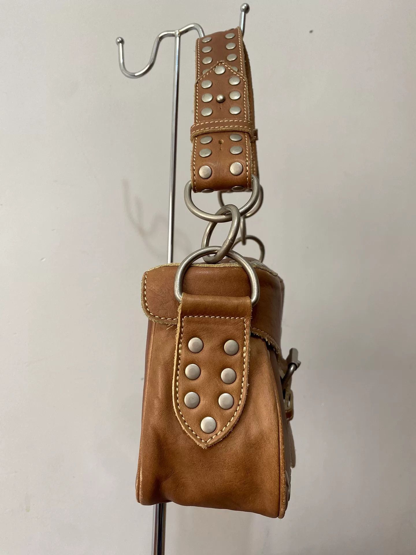 Vivienne Westwood Vivienne Westwood Saturn Leather Shoulder Bag Size ONE SIZE - 6 Thumbnail