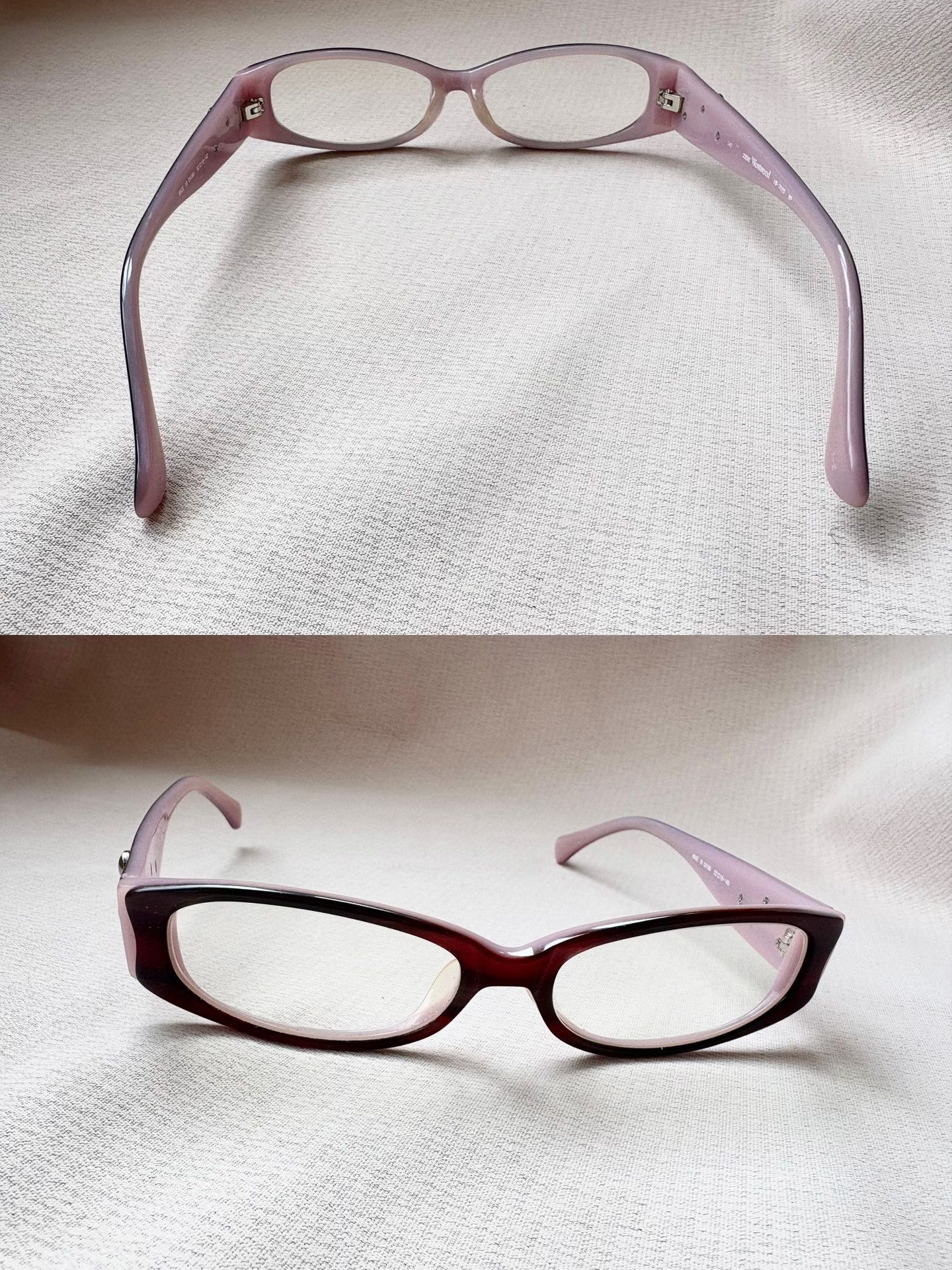 Vivienne Westwood Vivienne Westwood Pink Skull Glasses Frame Size ONE SIZE - 3 Thumbnail