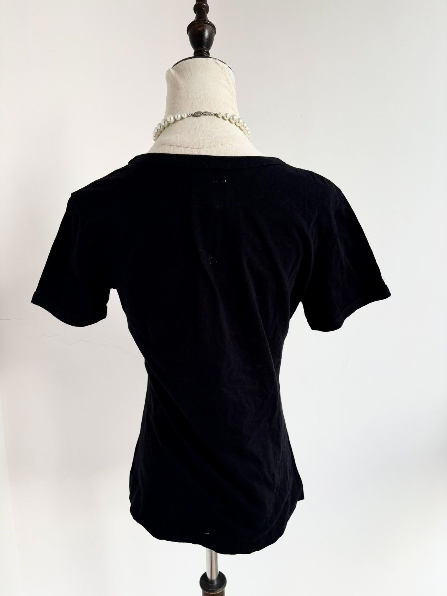 Vivienne Westwood Vivienne Westwood Vintage Black Saturn T-shirt Size S / US 4 / IT 40 - 5 Thumbnail