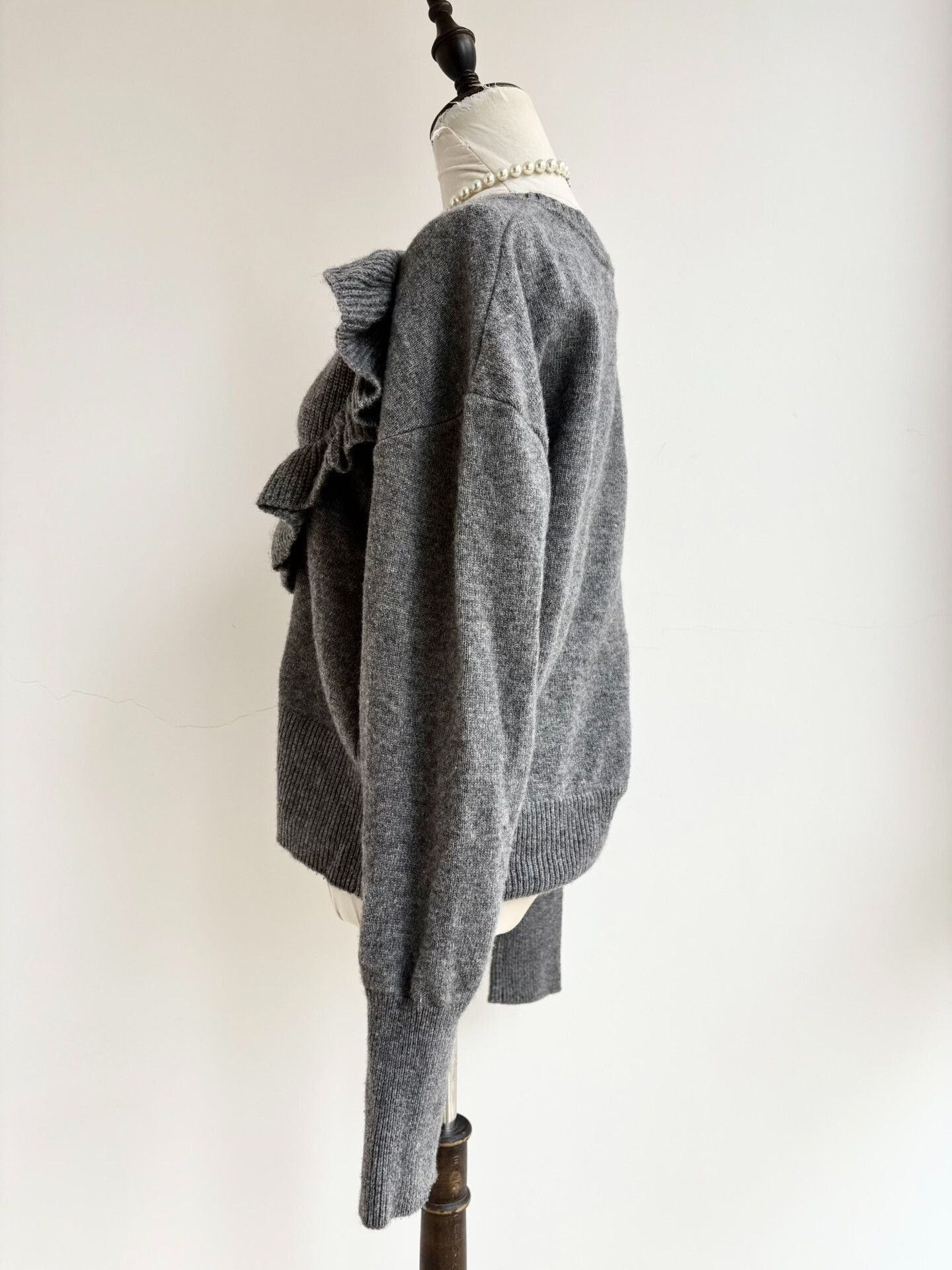 Vivienne Westwood Vivienne Westwood Vintage Gray Heart Knit Size M / US 6-8 / IT 42-44 - 4 Thumbnail