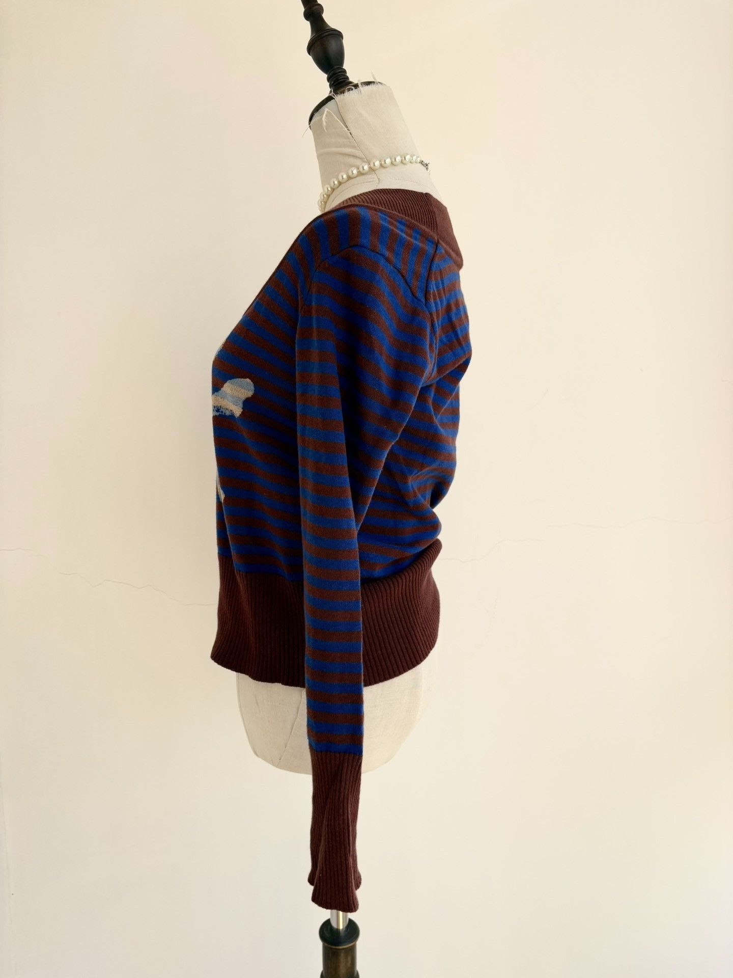 Vivienne Westwood Vivienne Westwood Skeleton Striped Knitwear Size M / US 6-8 / IT 42-44 - 3 Thumbnail