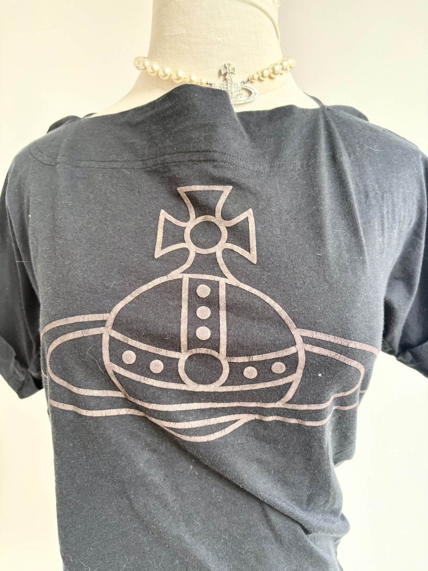 Vivienne Westwood Vivienne Westwood Vintage Saturn Short Sleeve T-shirt Size XS / US 0-2 / IT 36-38 - 5 Thumbnail