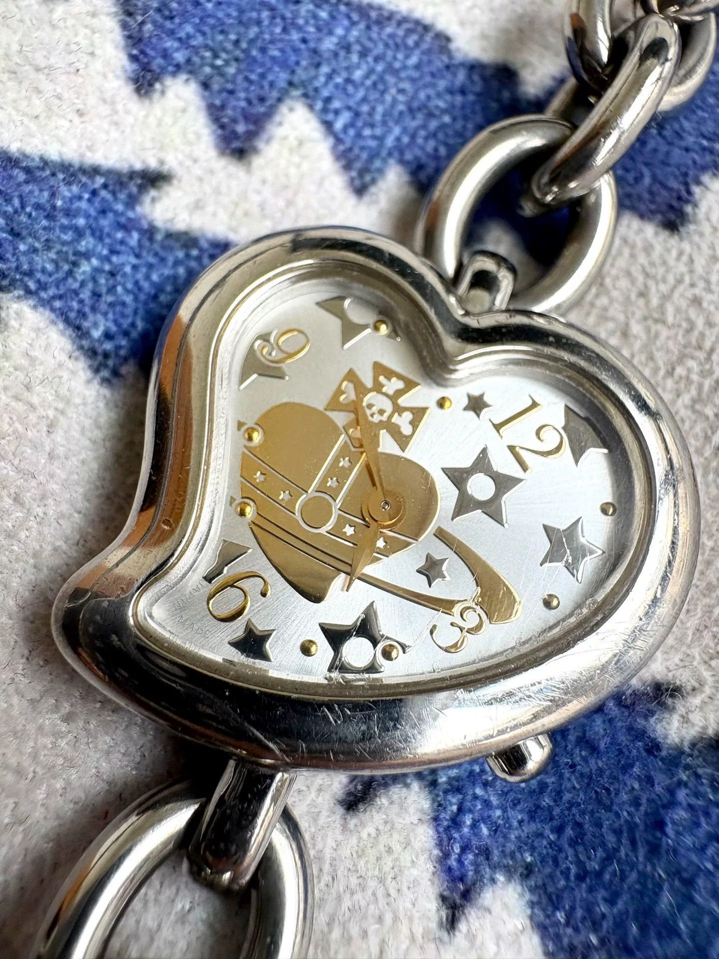 Vivienne Westwood Vivienne Westwood Vintage Heart White Chain Watch Size ONE SIZE - 2 Thumbnail
