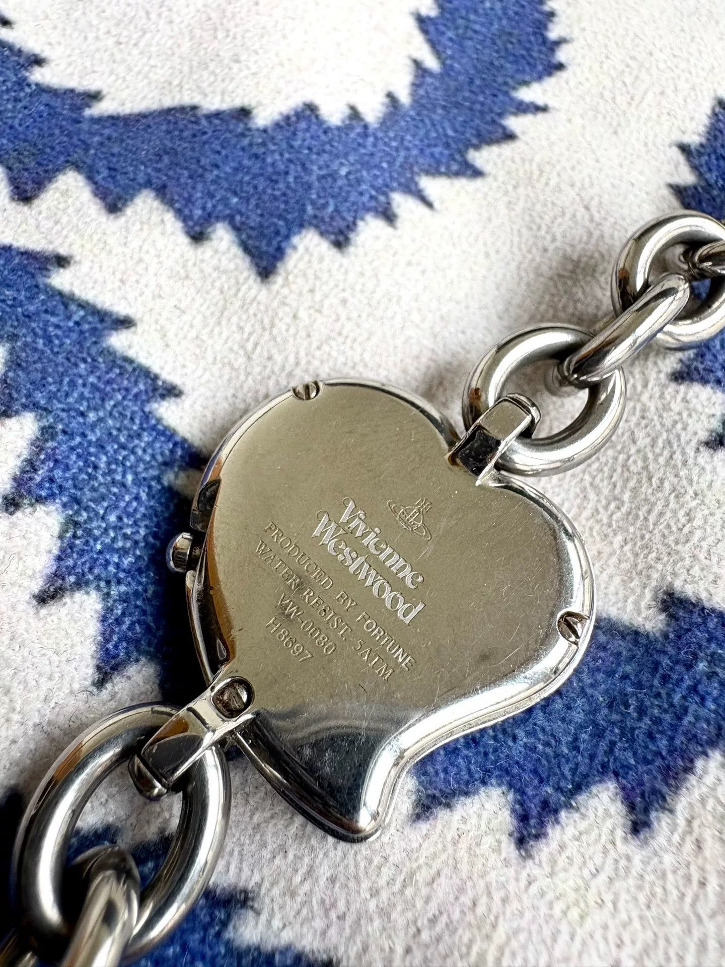 Vivienne Westwood Vivienne Westwood Vintage Heart White Chain Watch Size ONE SIZE - 5 Thumbnail