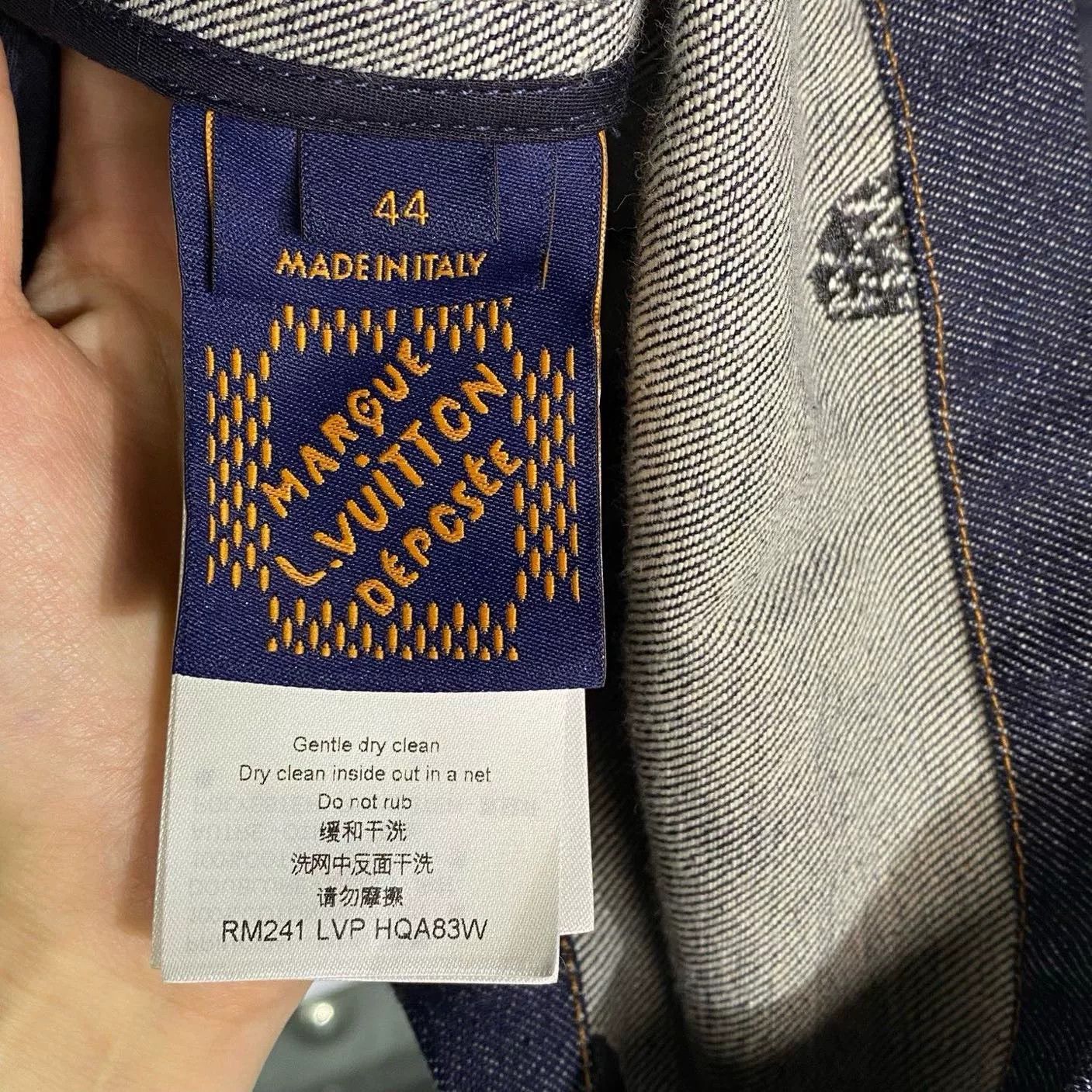 Louis Vuitton LV Nigo Collaboration Denim Jacket SS24 Size US S / EU 44-46 / 1 - 6 Thumbnail