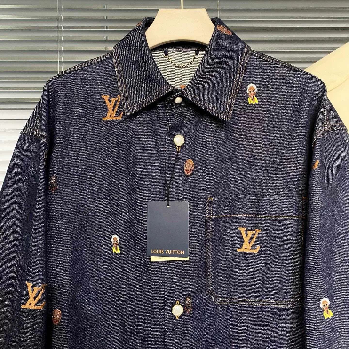 Louis Vuitton LV Nigo Collaboration Denim Jacket SS24 Size US S / EU 44-46 / 1 - 3 Thumbnail
