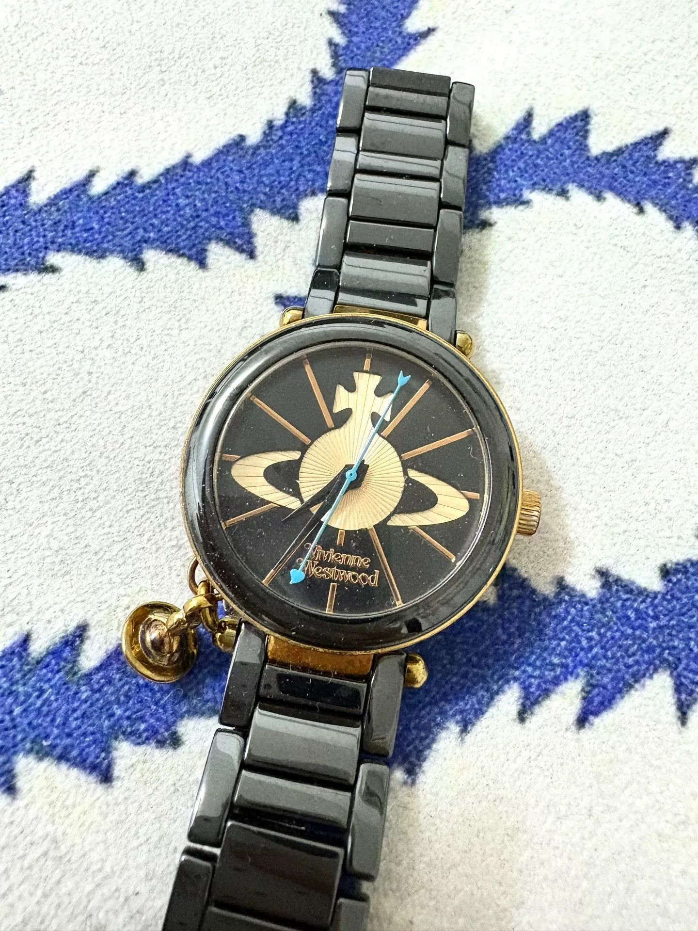 Vivienne Westwood Vivienne Westwood Vintage Saturn Black Watch Size ONE SIZE - 2 Thumbnail