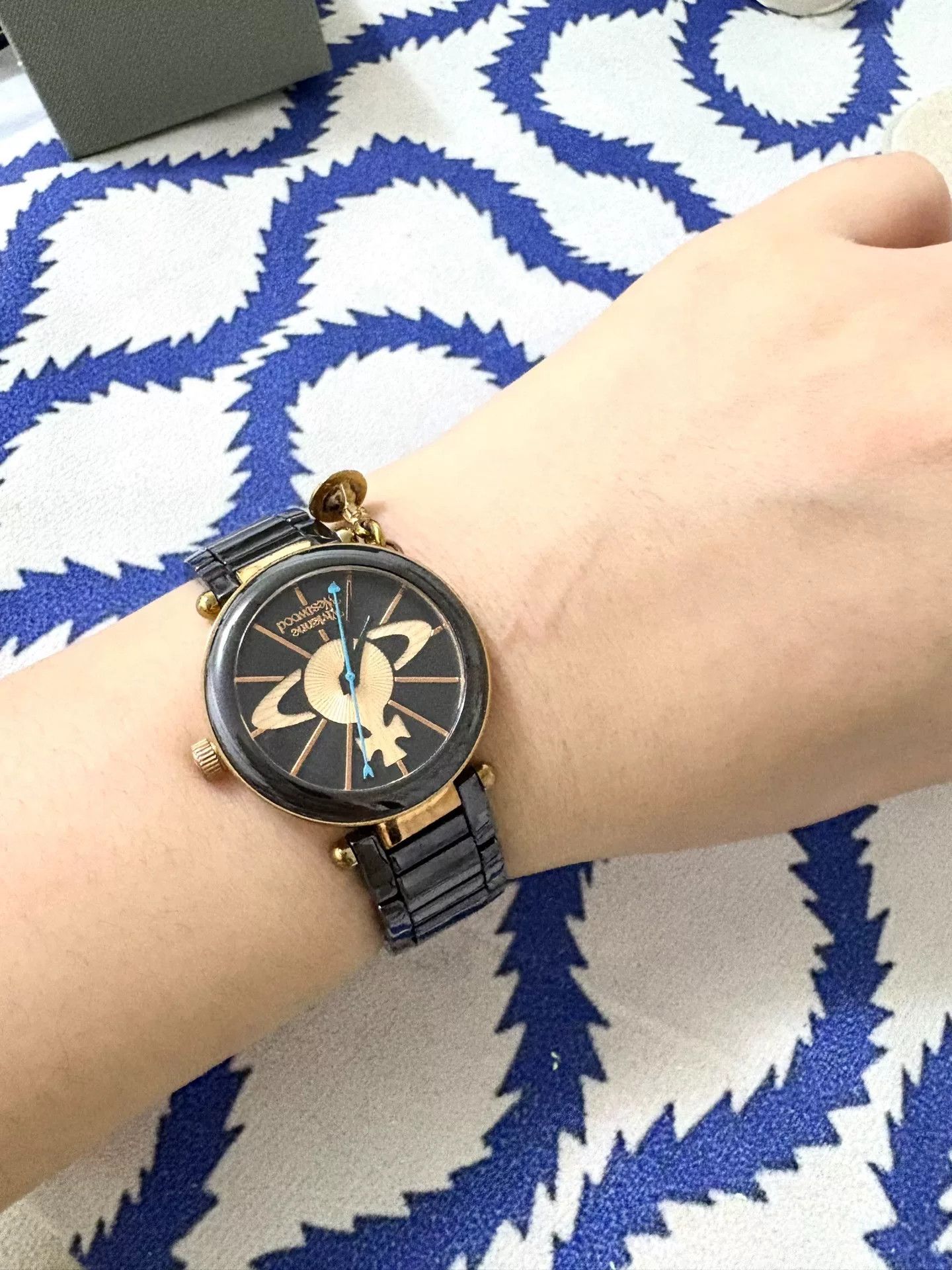 Vivienne Westwood Vivienne Westwood Vintage Saturn Black Watch Size ONE SIZE - 8 Thumbnail