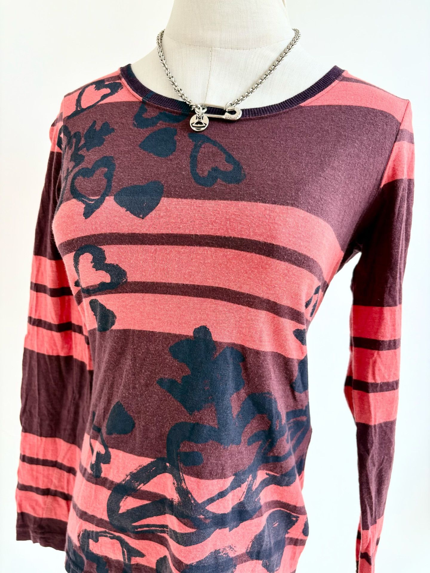 Vivienne Westwood Vivienne Westwood Red Stripe Saturn Top Size S / US 4 / IT 40 - 4 Thumbnail