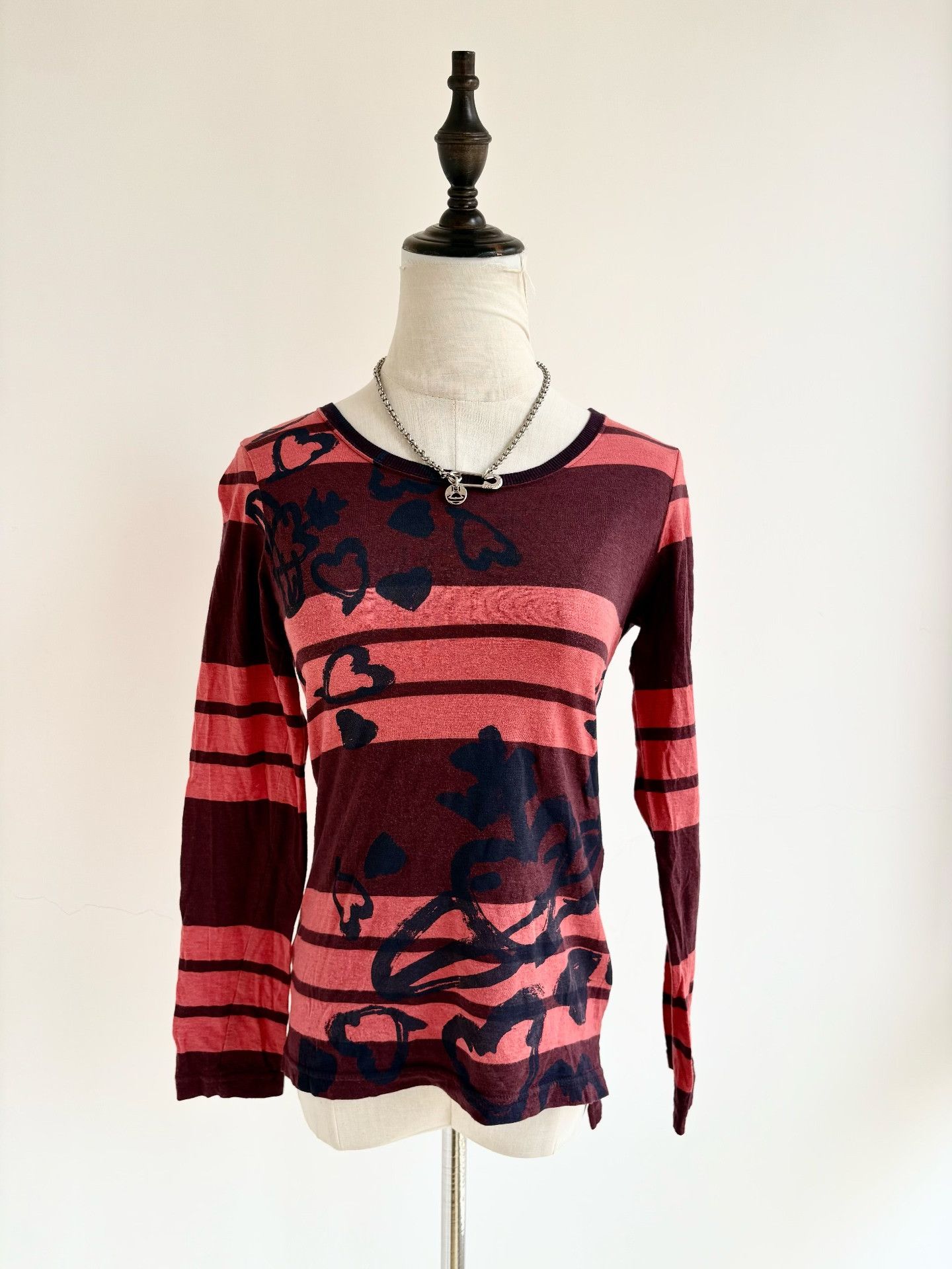 Vivienne Westwood Vivienne Westwood Red Stripe Saturn Top Size S / US 4 / IT 40 - 2 Thumbnail
