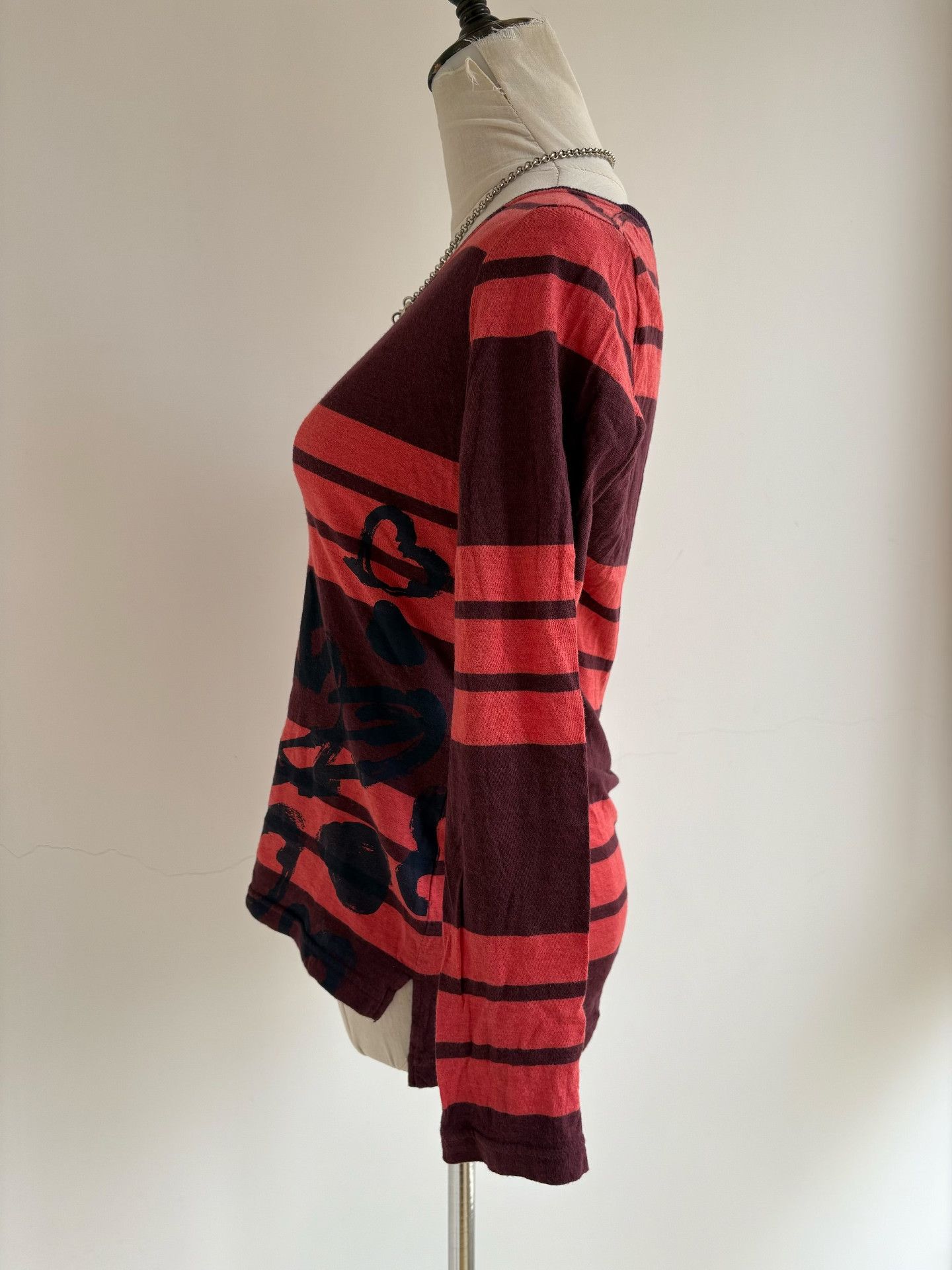 Vivienne Westwood Vivienne Westwood Red Stripe Saturn Top Size S / US 4 / IT 40 - 5 Thumbnail