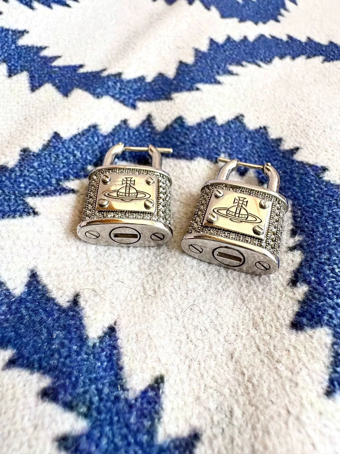 Vivienne Westwood Vivienne Westwood Silver Earrings Size ONE SIZE - 3 Thumbnail