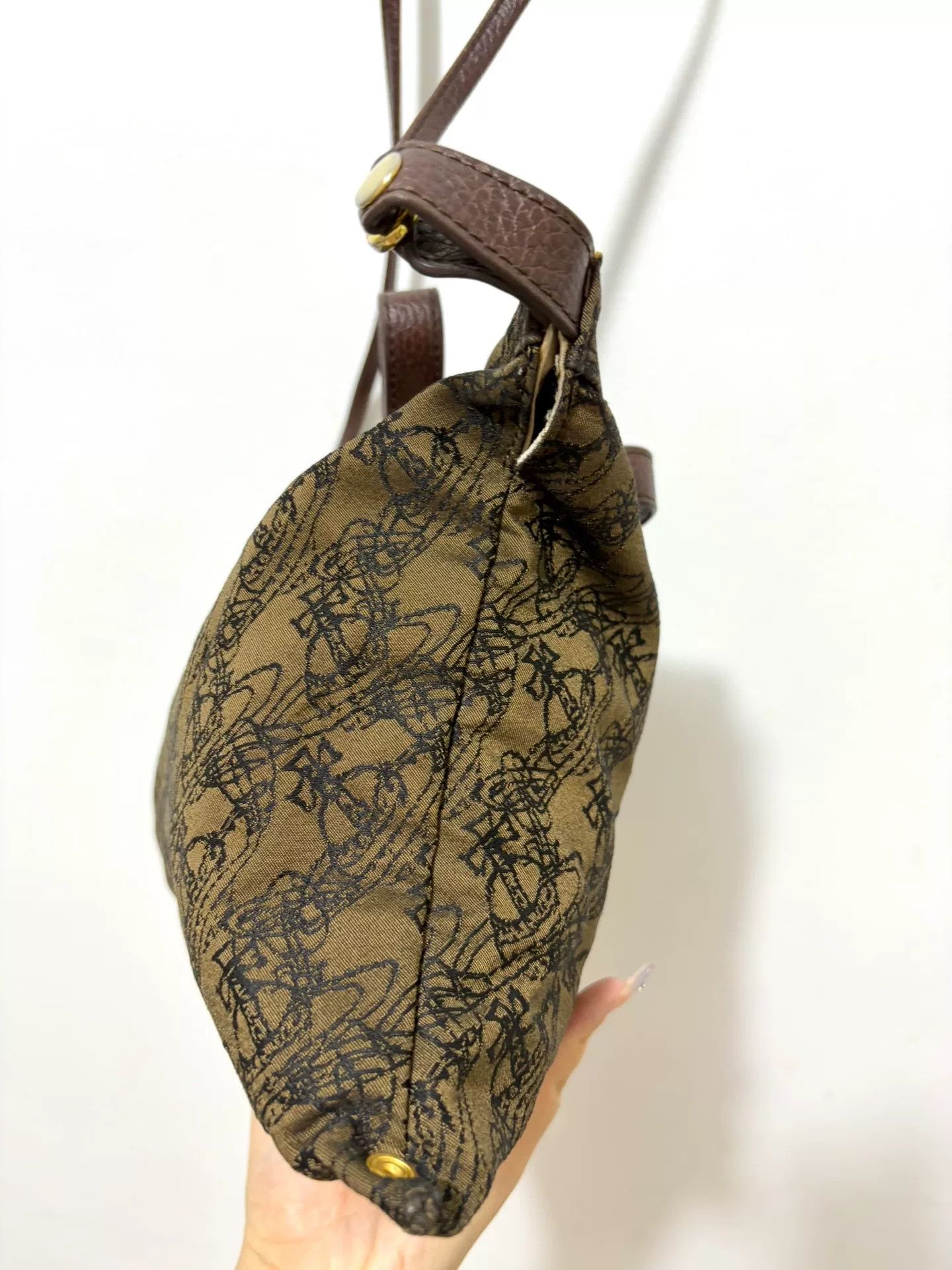 Vivienne Westwood Vivienne Westwood Gold Saturn Crossbody Size ONE SIZE - 7 Thumbnail