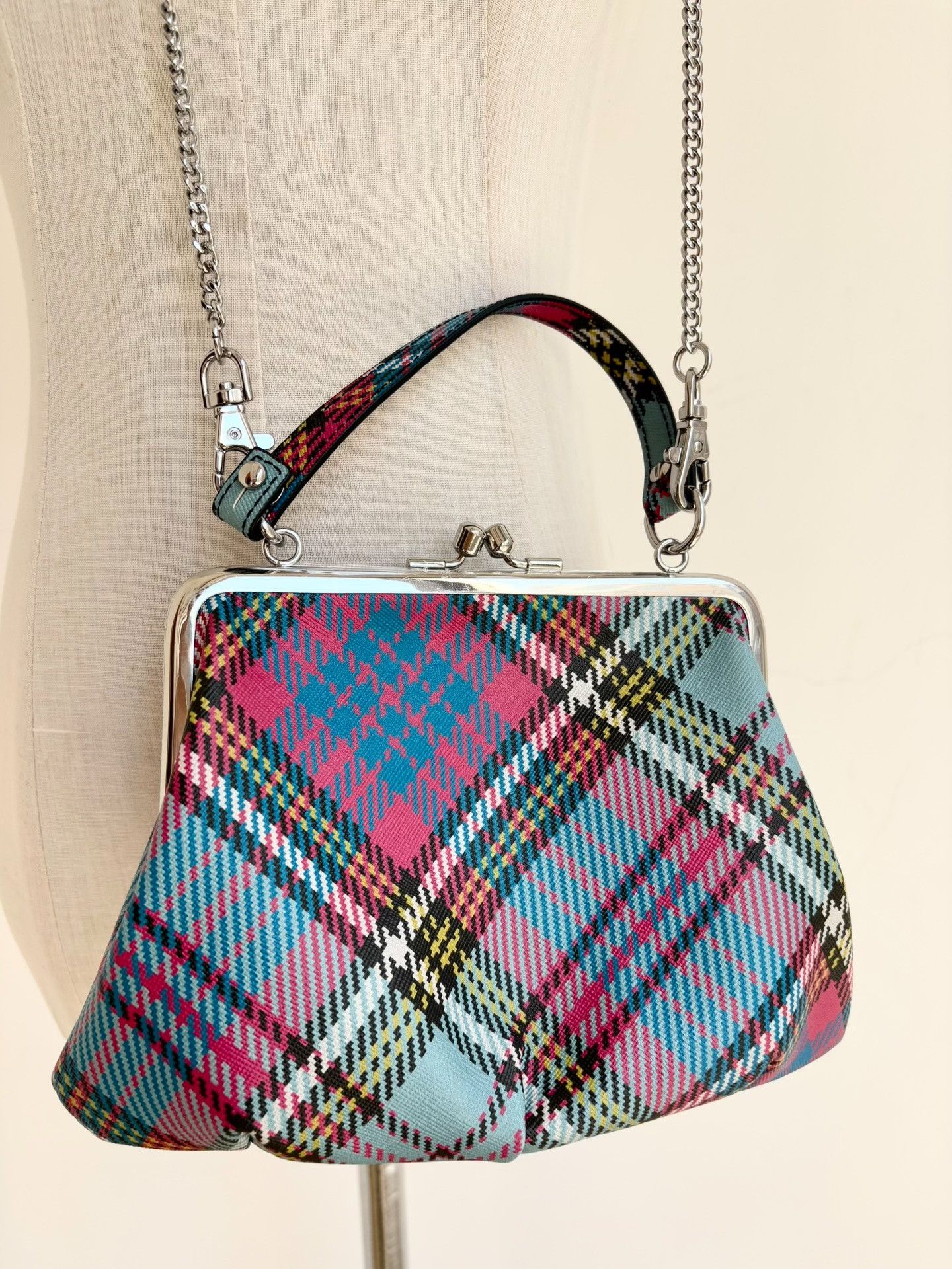 Vivienne Westwood Vivienne Westwood Striped Dumpling Bag Size ONE SIZE - 4 Thumbnail
