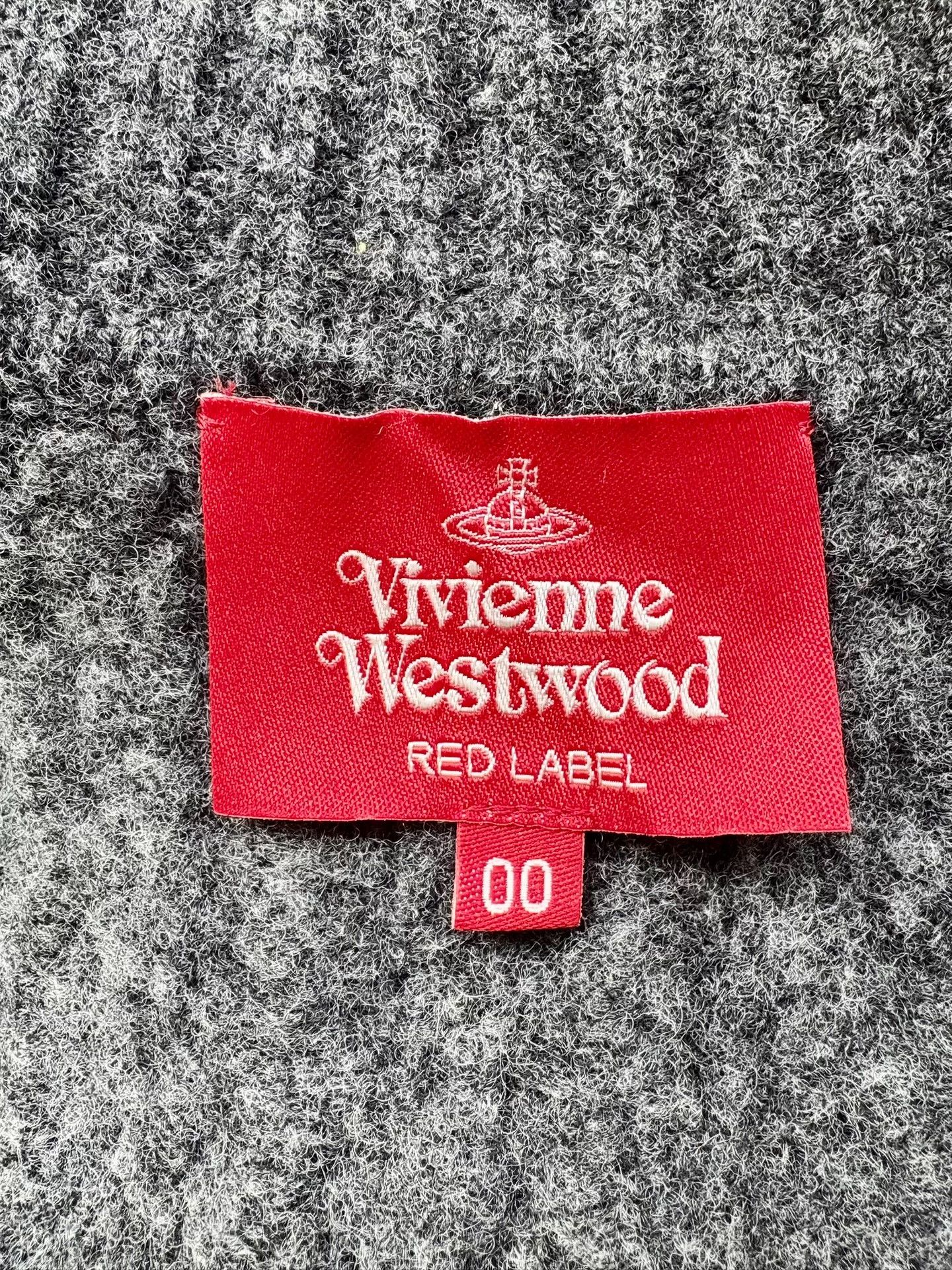 Vivienne Westwood Vivienne Westwood Saturn Embroidered Gray Cardigan Size M / US 6-8 / IT 42-44 - 7 Thumbnail